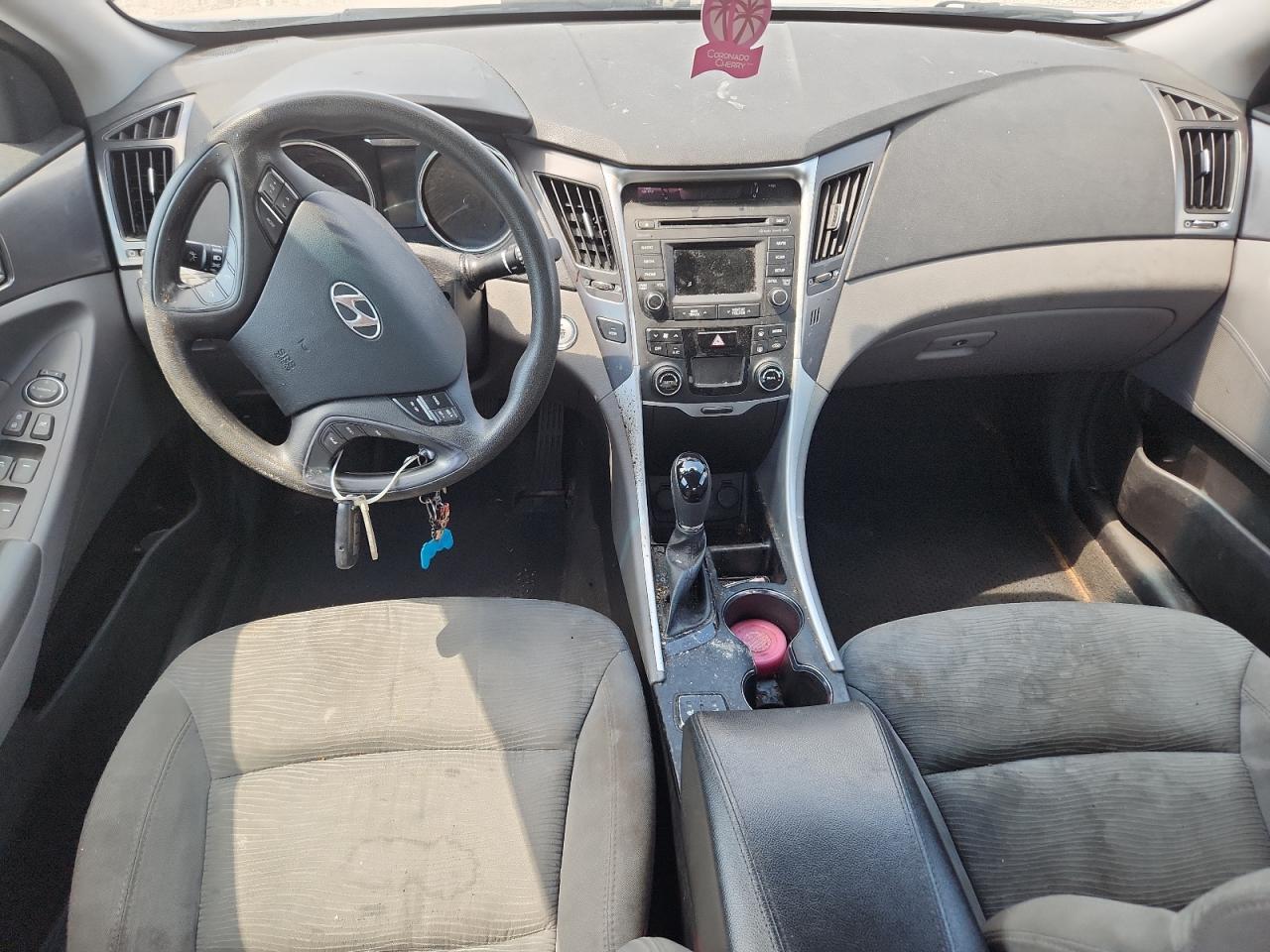 2014 Hyundai Sonata Hybrid Silver vin: KMHEC4A44EA117678 Damage: Right Front Seat, Stained, Permanent