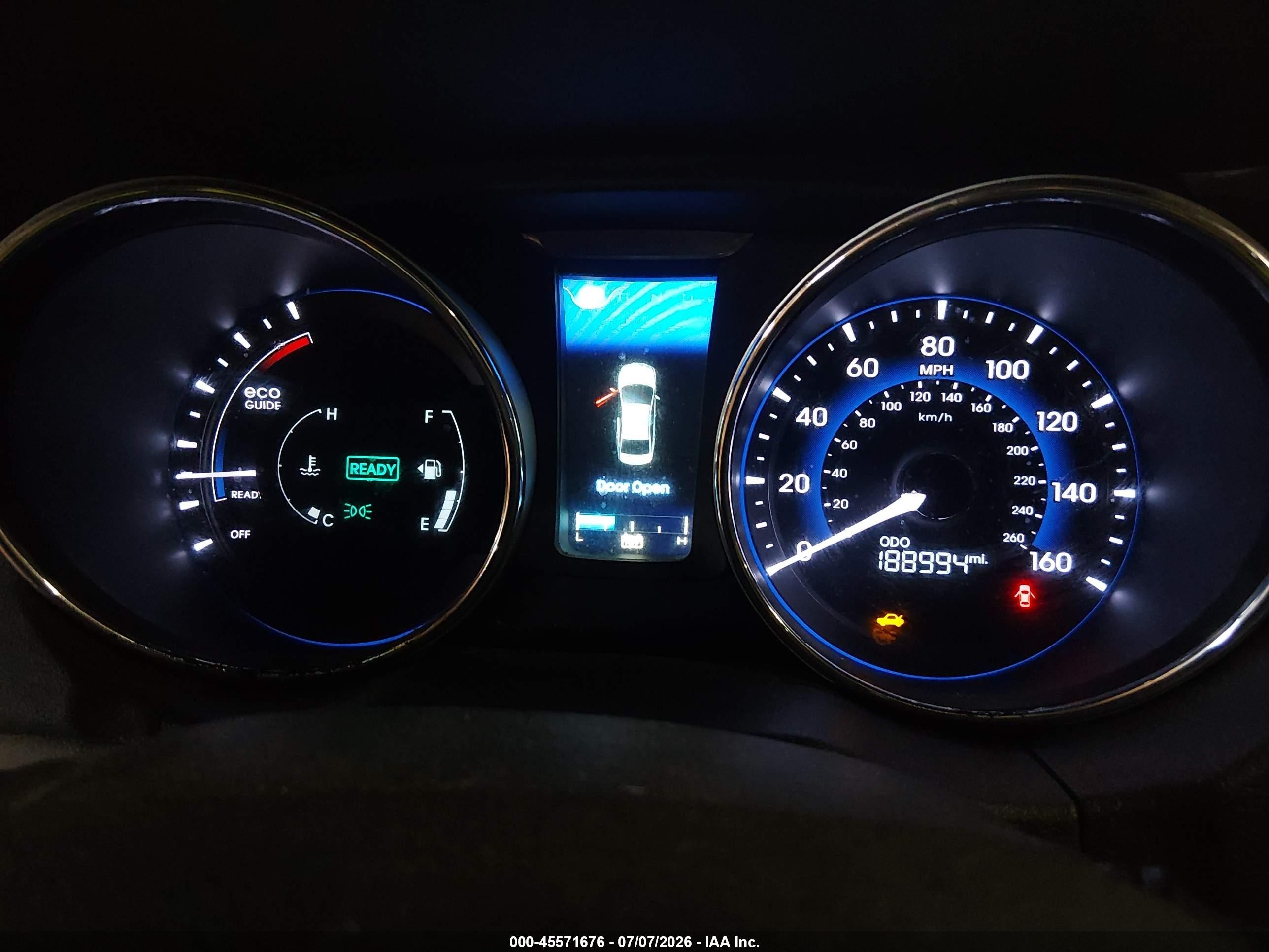 2015 Hyundai Sonata Hybrid Limited White vin: KMHEC4A44FA119089