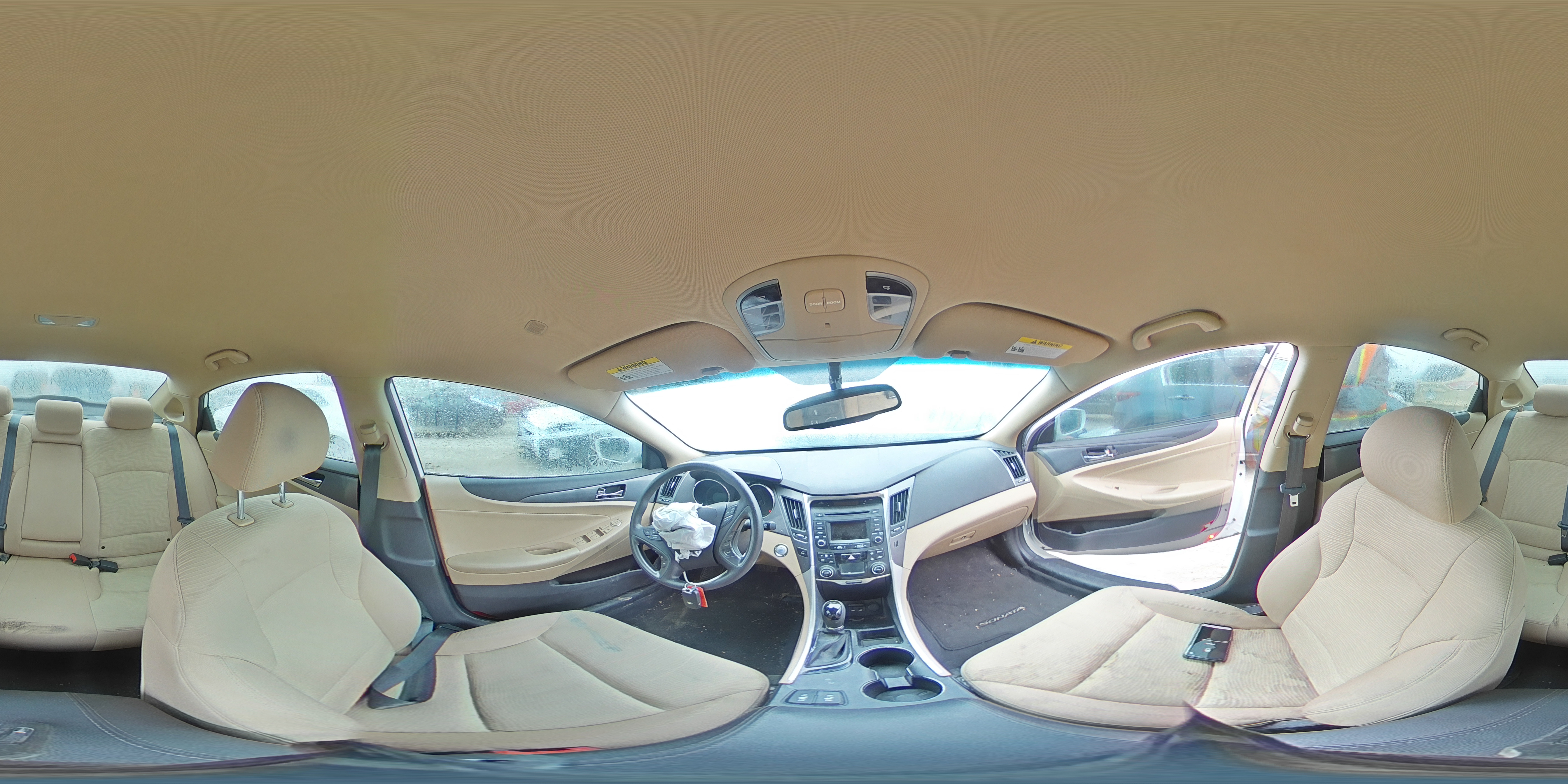 2015 Hyundai Sonata Hybrid Белый vin: KMHEC4A44FA128777