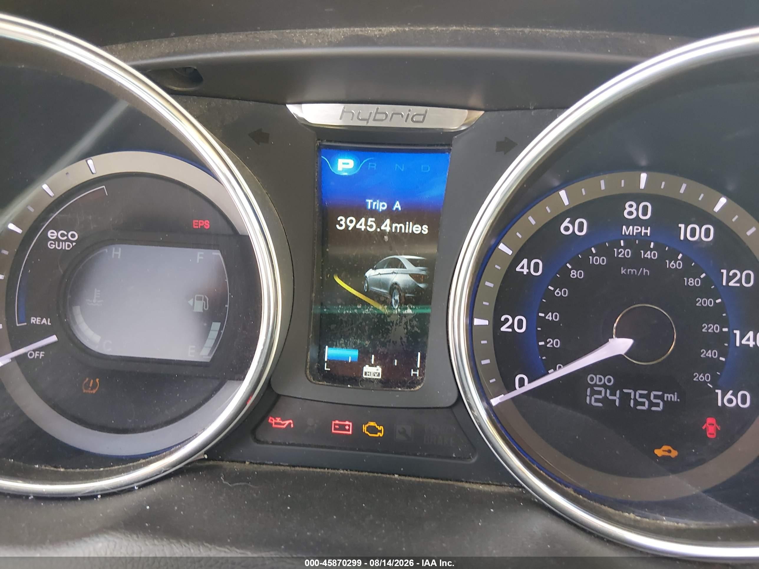 2015 Hyundai Sonata Hybrid White vin: KMHEC4A44FA137902