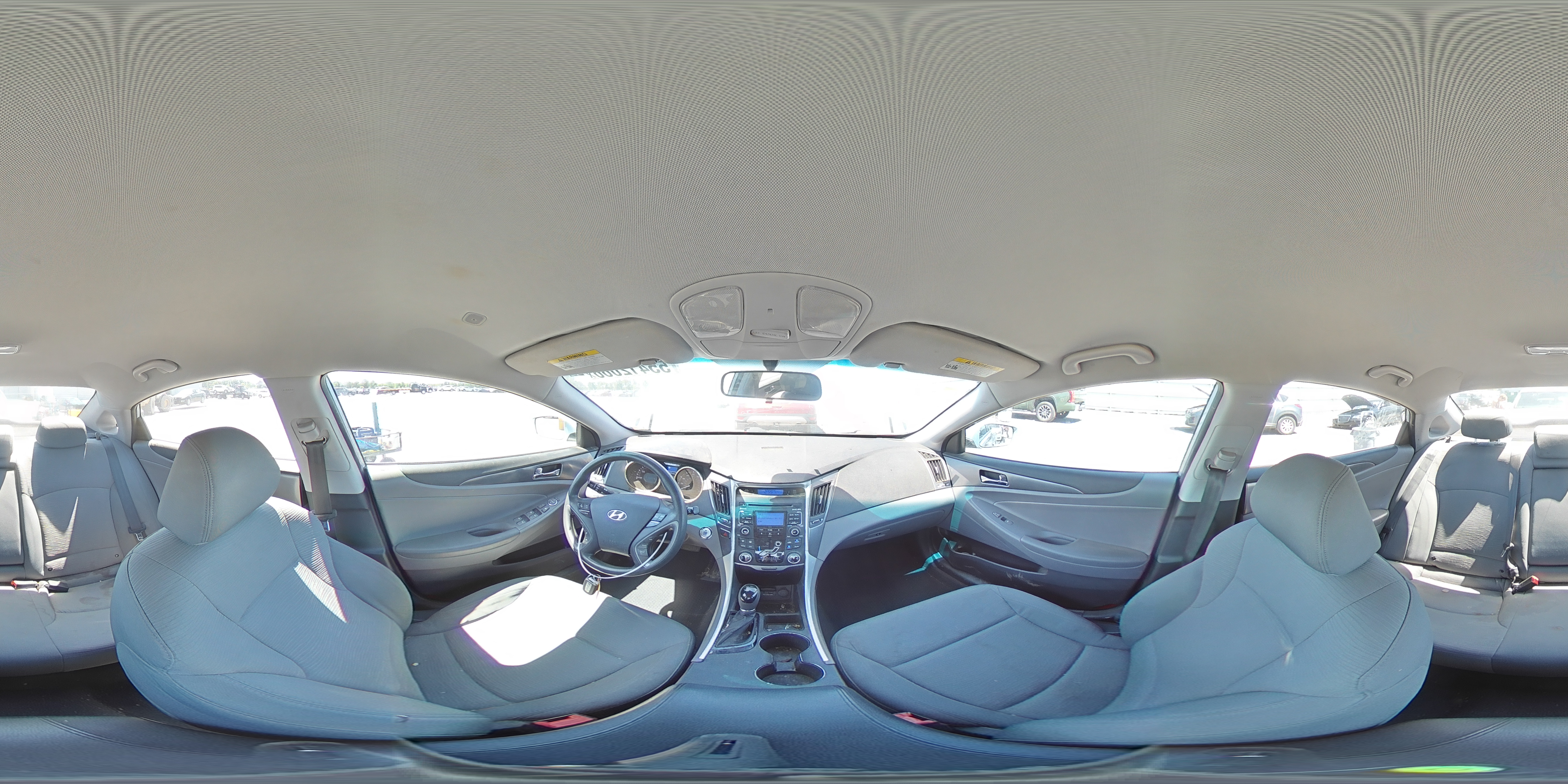 2011 Hyundai Sonata Hybrid Blue vin: KMHEC4A45BA006293