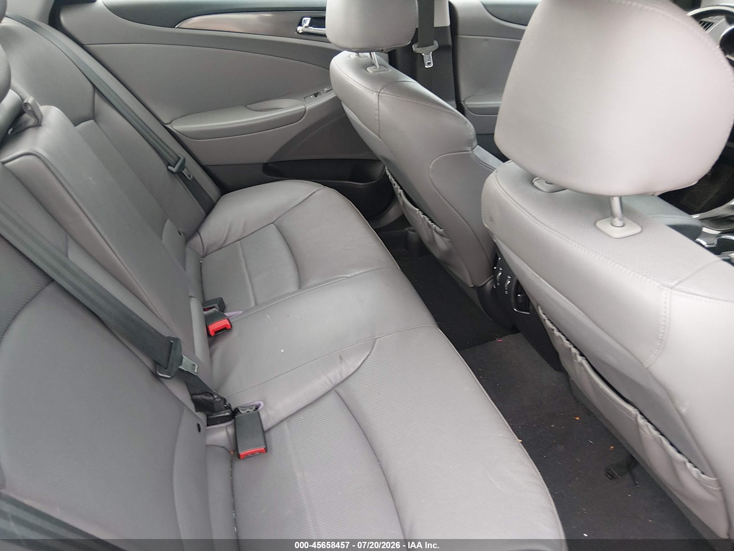 2011 Hyundai Sonata Hybrid   Light Blue vin: KMHEC4A45BA011039