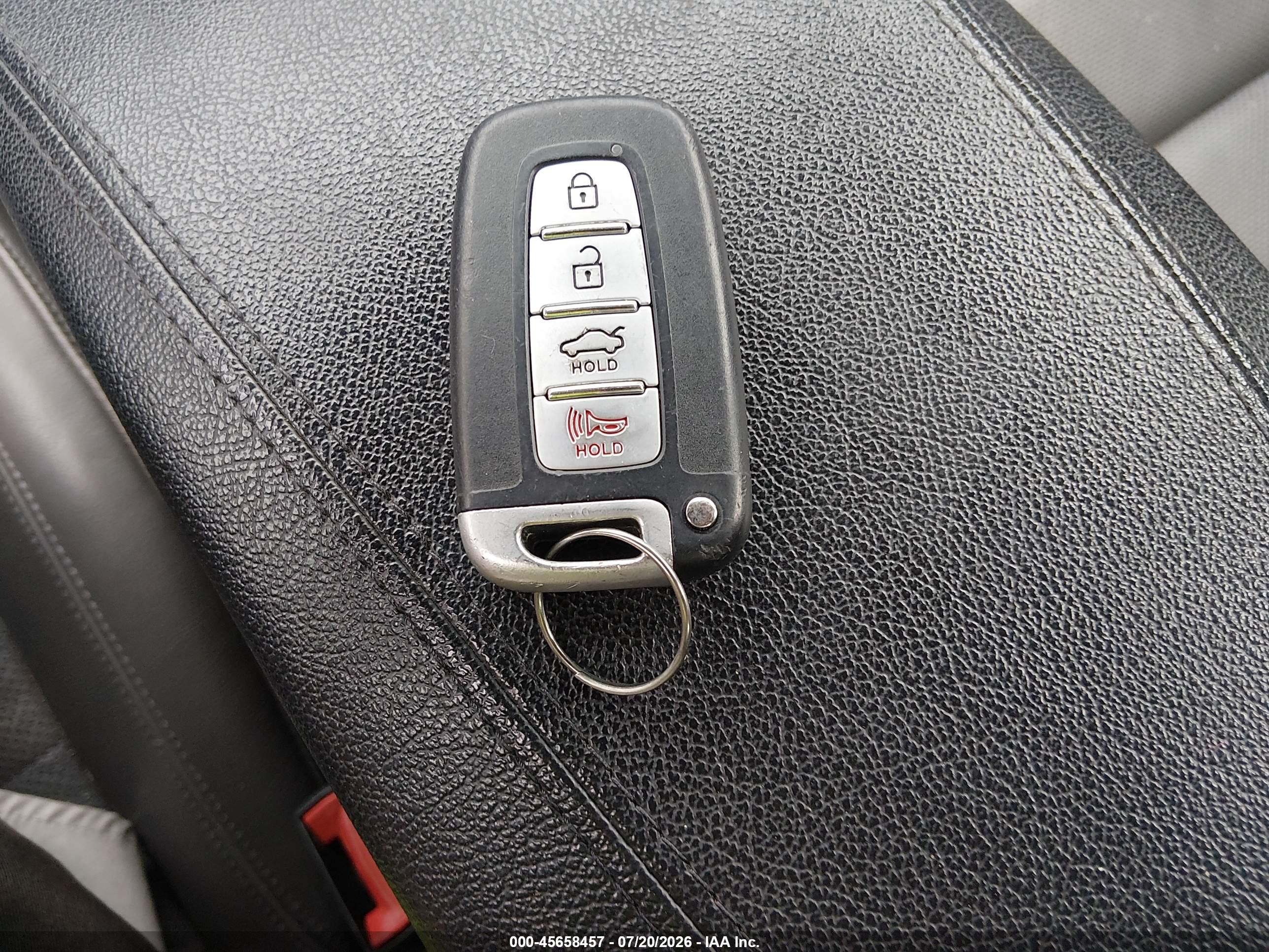 2011 Hyundai Sonata Hybrid   Light Blue vin: KMHEC4A45BA011039