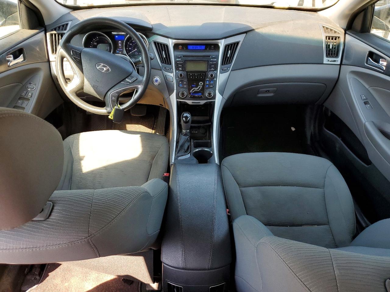 2013 Hyundai Sonata Hybrid Black vin: KMHEC4A45DA051298