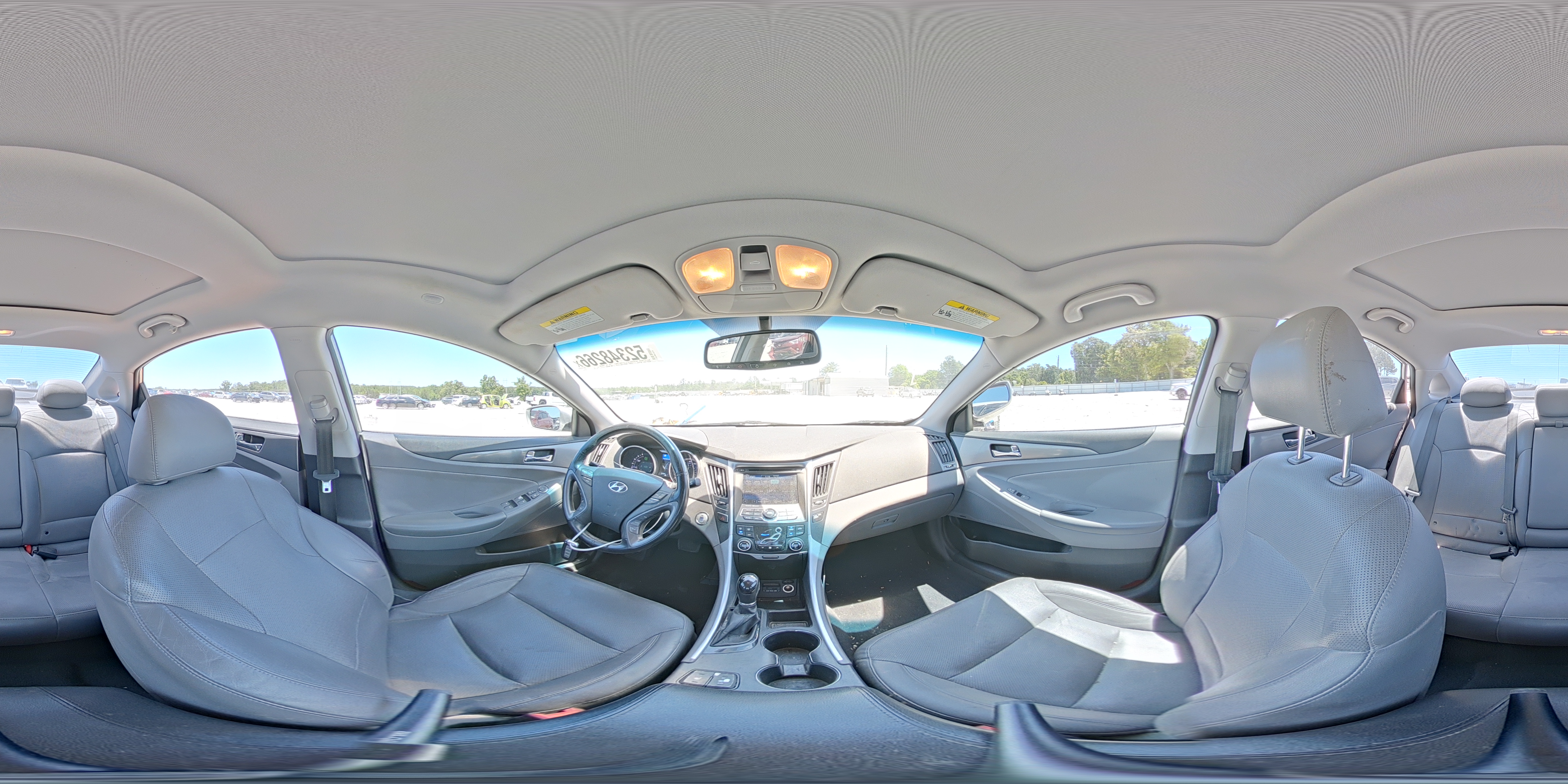 2013 Hyundai Sonata Hybrid Silver vin: KMHEC4A45DA064729