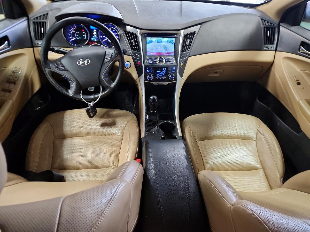 2013 Hyundai Sonata Hybrid Красный vin: KMHEC4A45DA066769