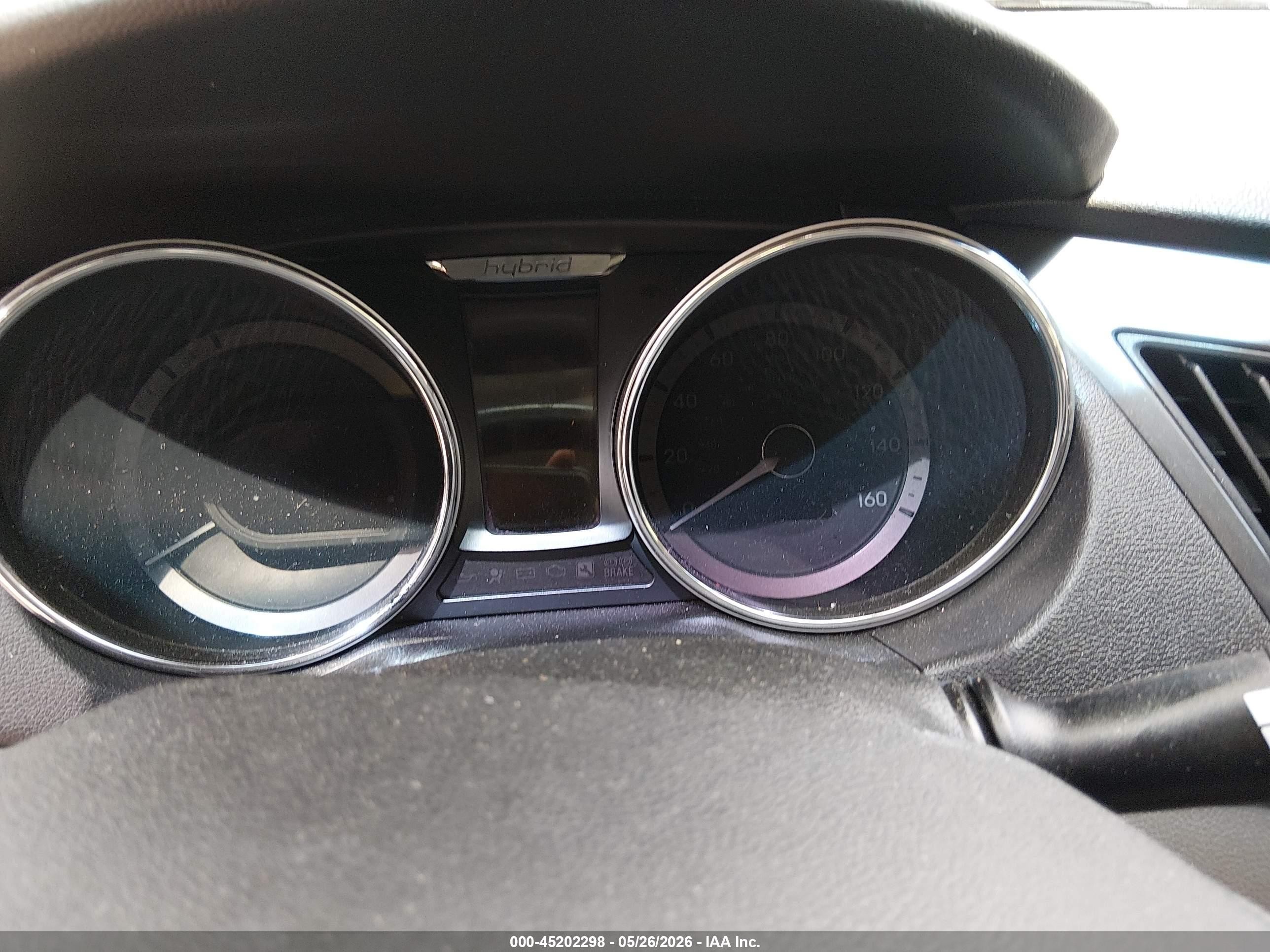 2013 Hyundai Sonata Hybrid Limited Silver vin: KMHEC4A45DA084124
