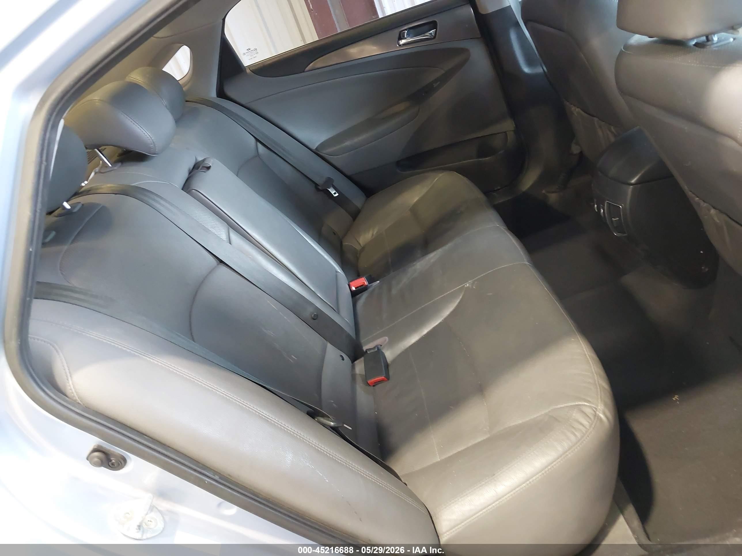 2013 Hyundai Sonata Hybrid Limited Light Blue vin: KMHEC4A45DA089100