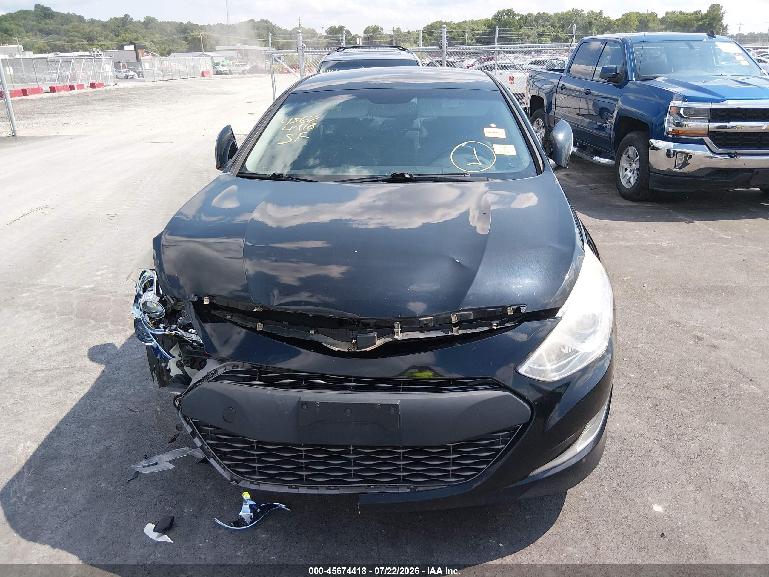 2013 Hyundai Sonata Hybrid Limited Black vin: KMHEC4A45DA090375