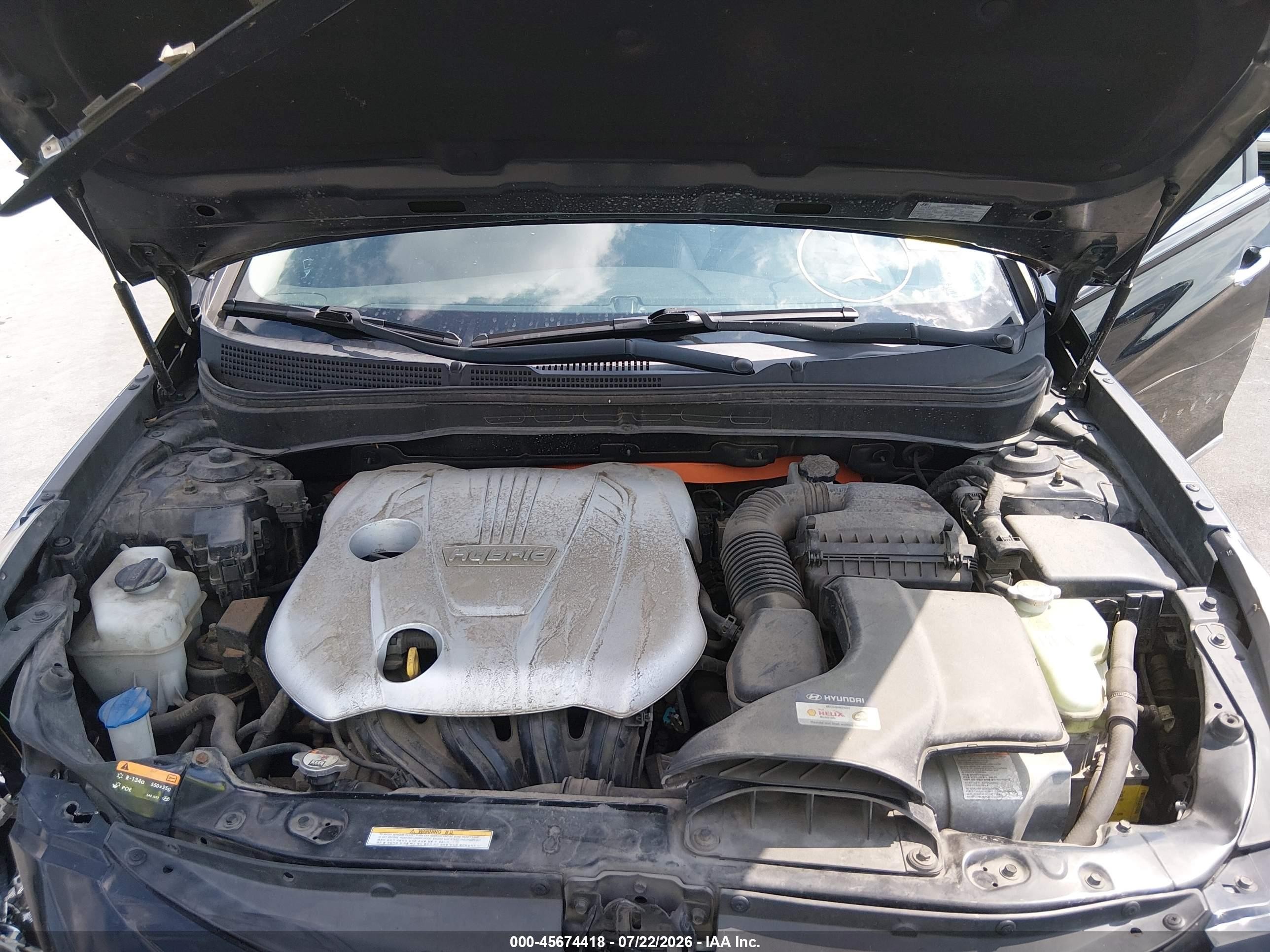 2013 Hyundai Sonata Hybrid Limited Black vin: KMHEC4A45DA090375
