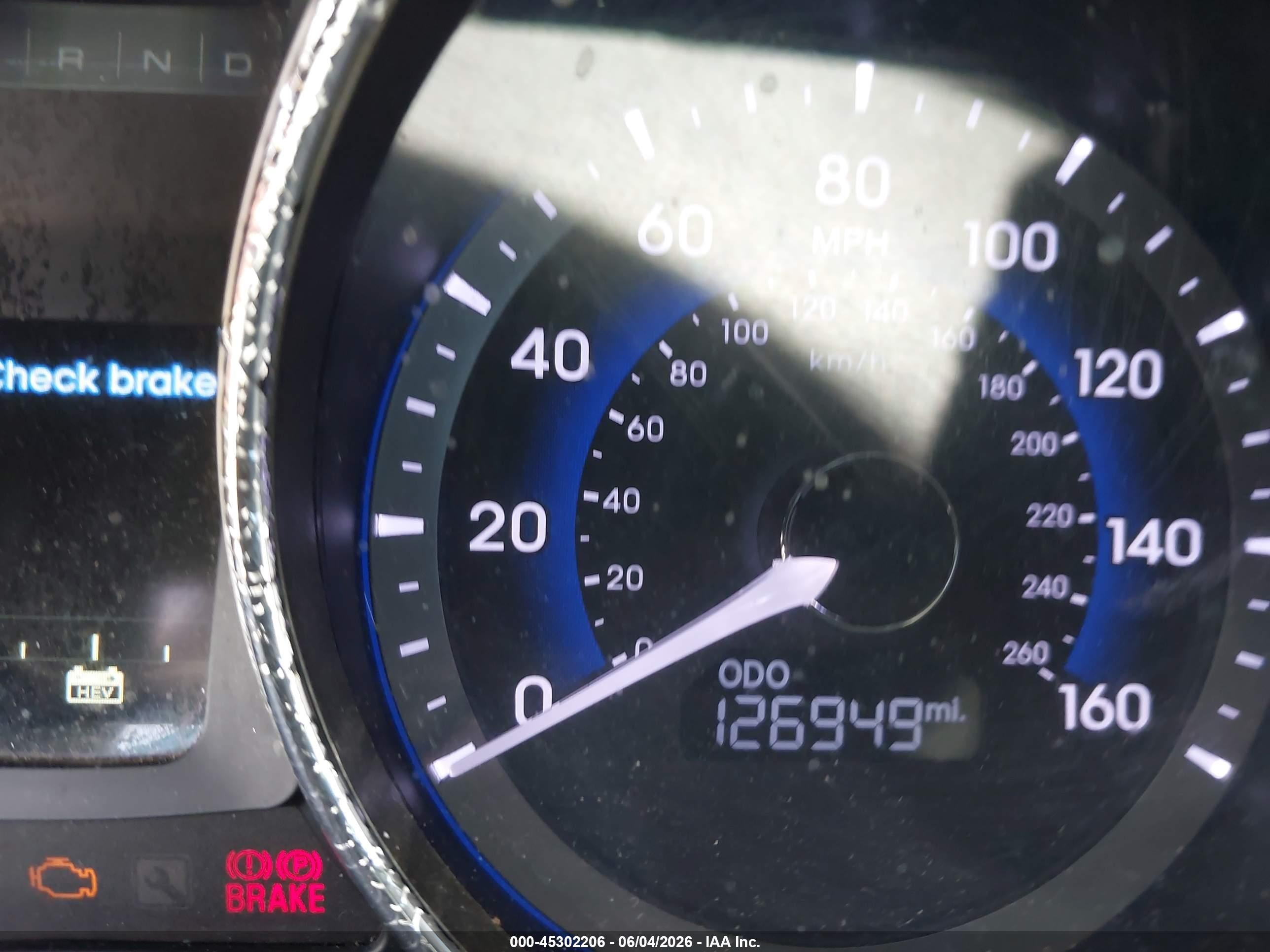2014 Hyundai Sonata Hybrid Limited Черный vin: KMHEC4A45EA108679