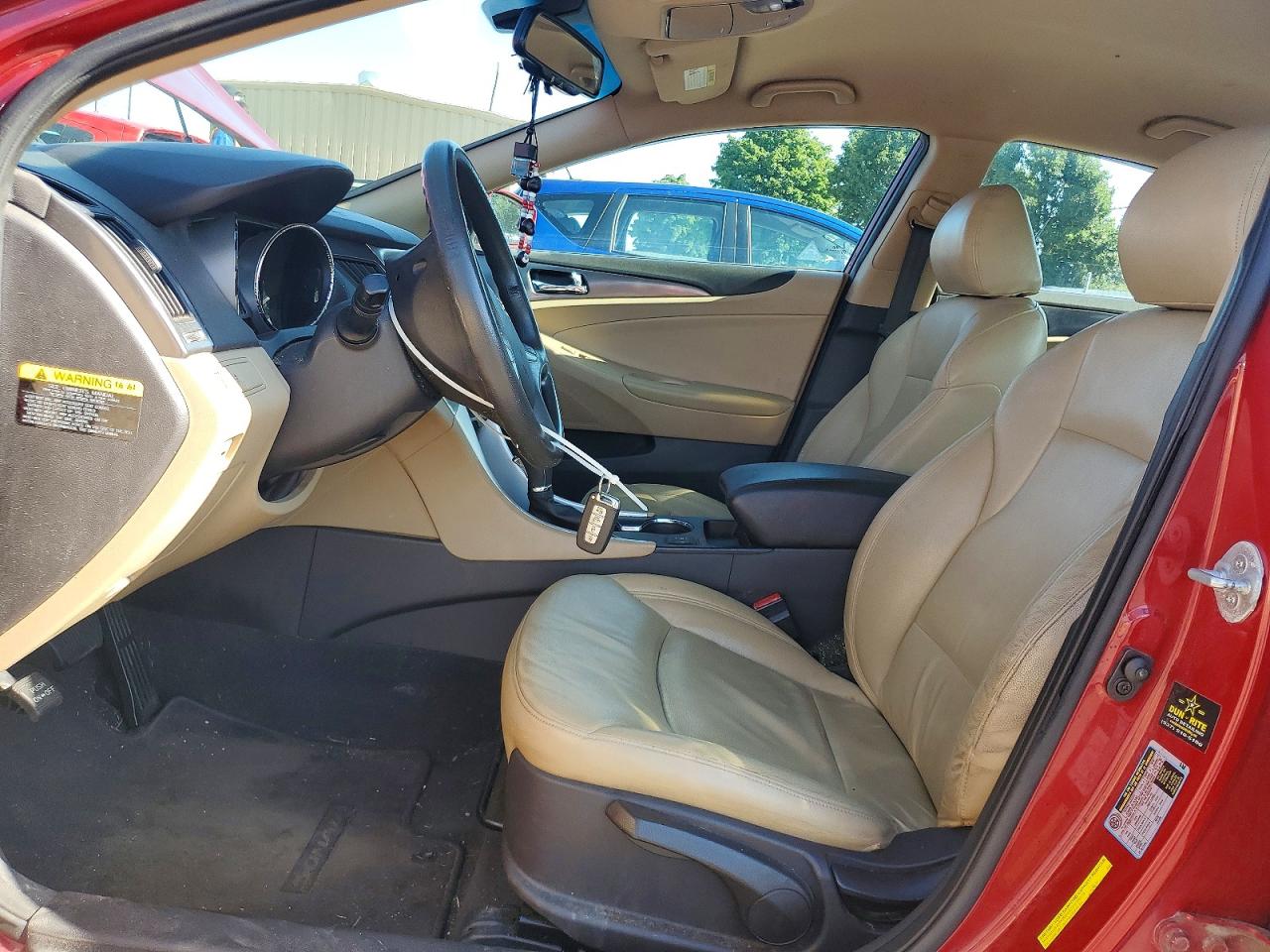2014 Hyundai Sonata Hybrid Red vin: KMHEC4A45EA108925