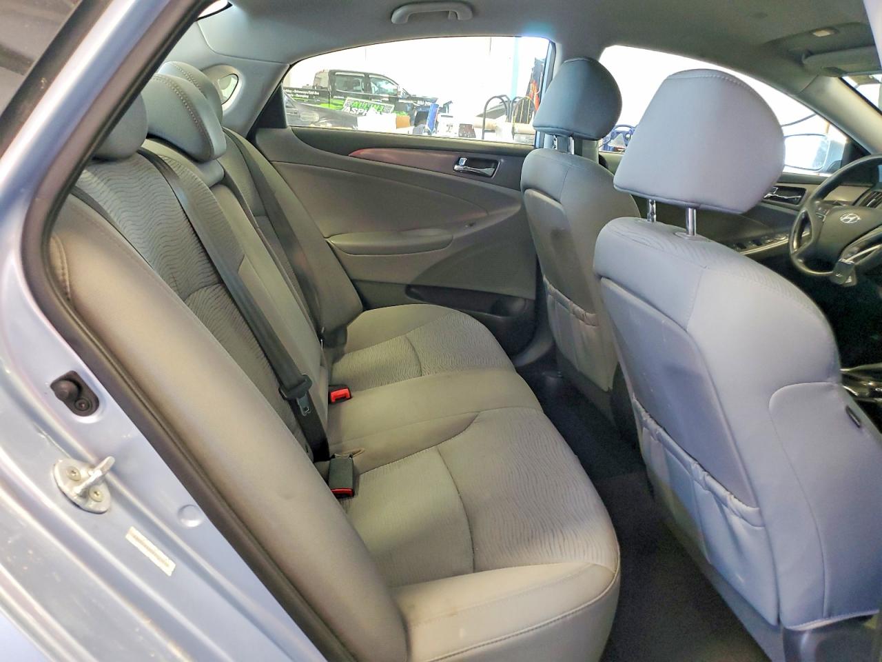 2014 Hyundai Sonata Hybrid Синий vin: KMHEC4A45EA113638