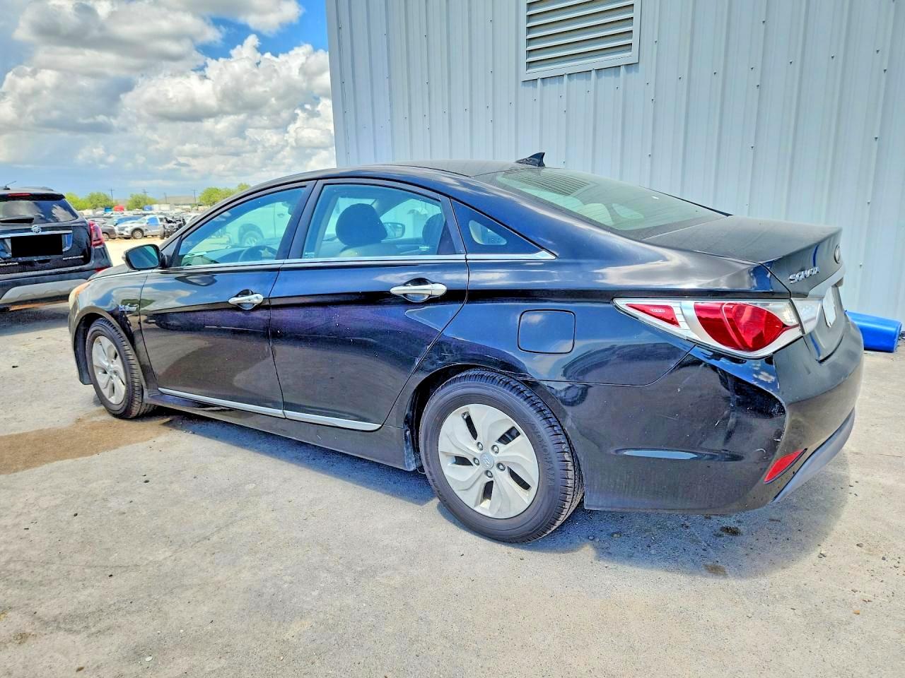 2014 Hyundai Sonata Hybrid Black vin: KMHEC4A45EA115132