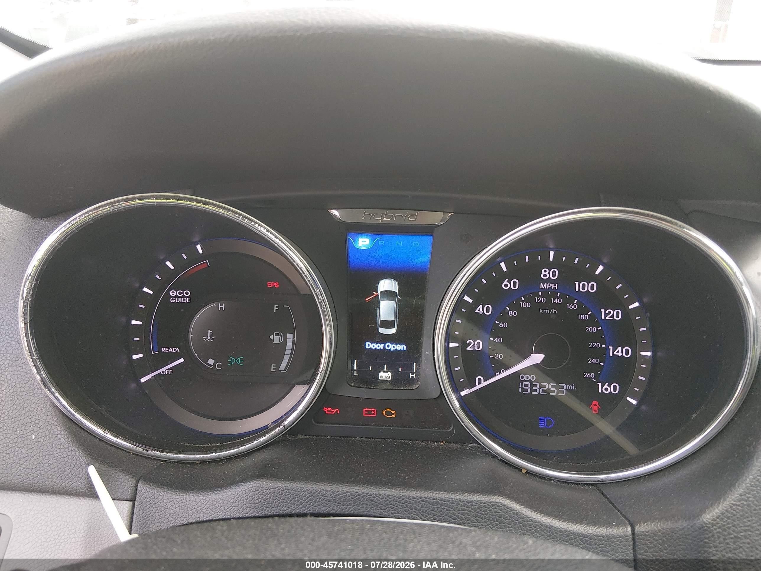 2014 Hyundai Sonata Hybrid Limited Silver vin: KMHEC4A45EA116040