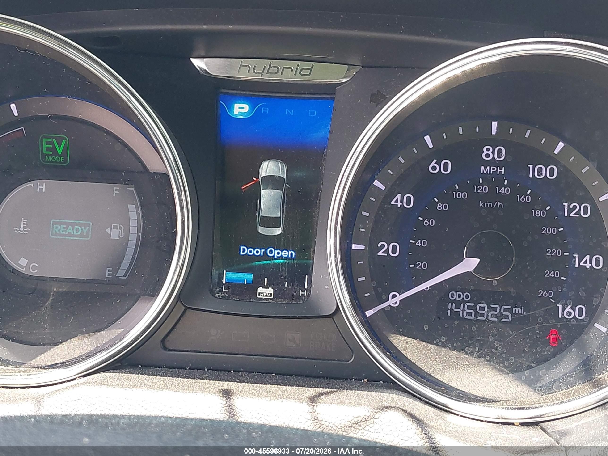 2015 Hyundai Sonata Hybrid Limited Black vin: KMHEC4A45FA128030
