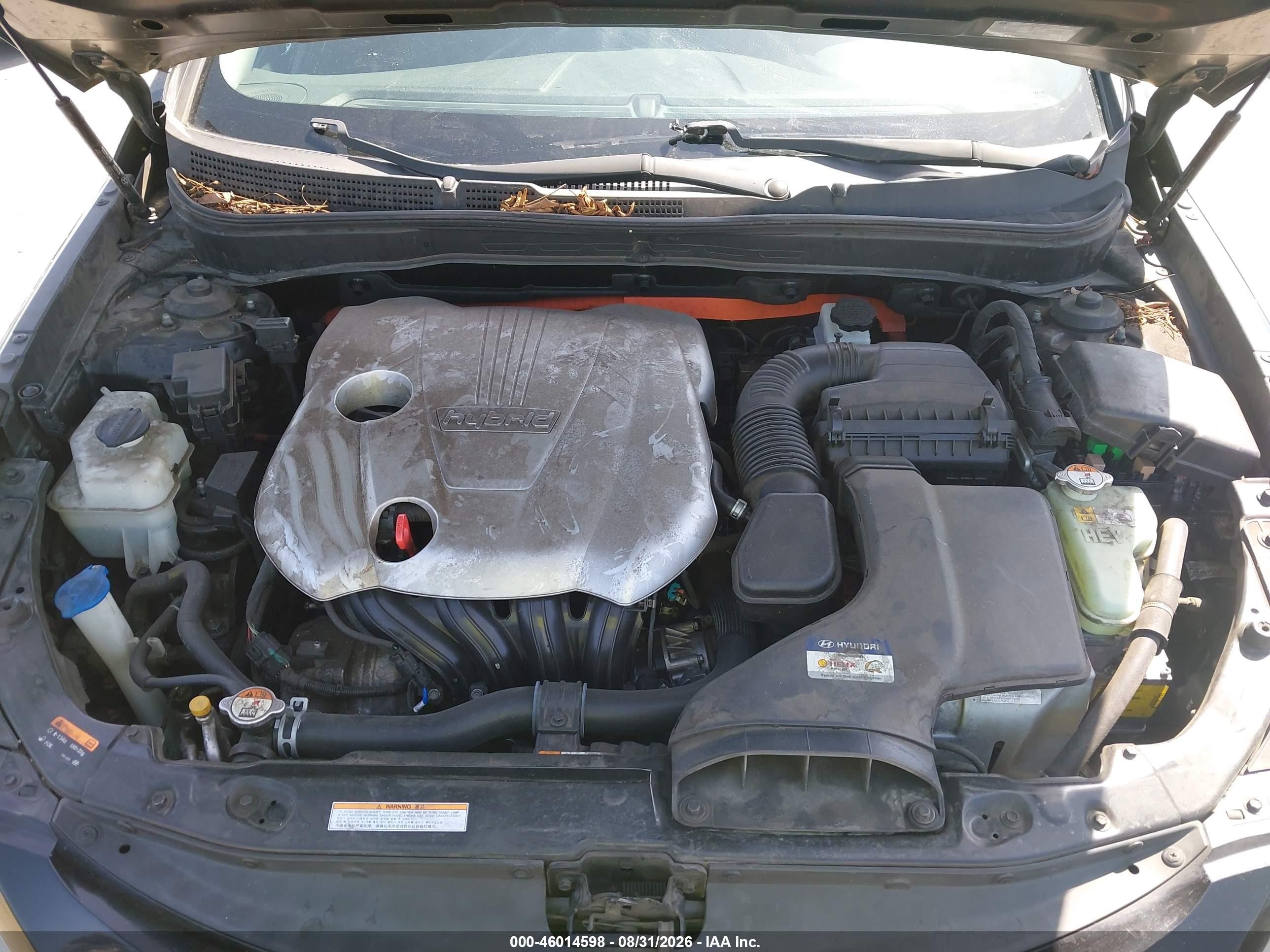 2015 Hyundai Sonata Hybrid   Черный vin: KMHEC4A45FA138931