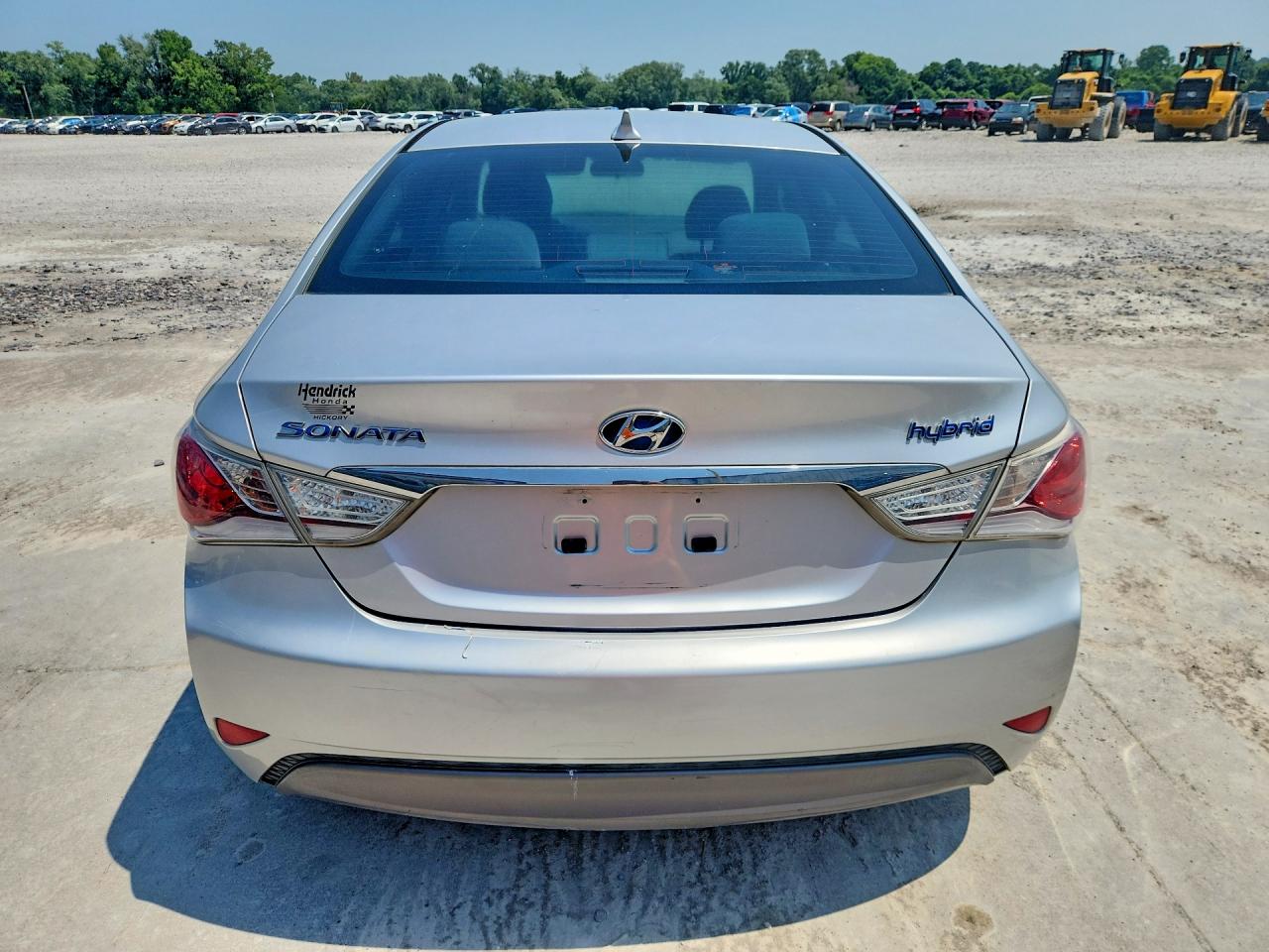 2011 Hyundai Sonata Hybrid Silver vin: KMHEC4A46BA004567