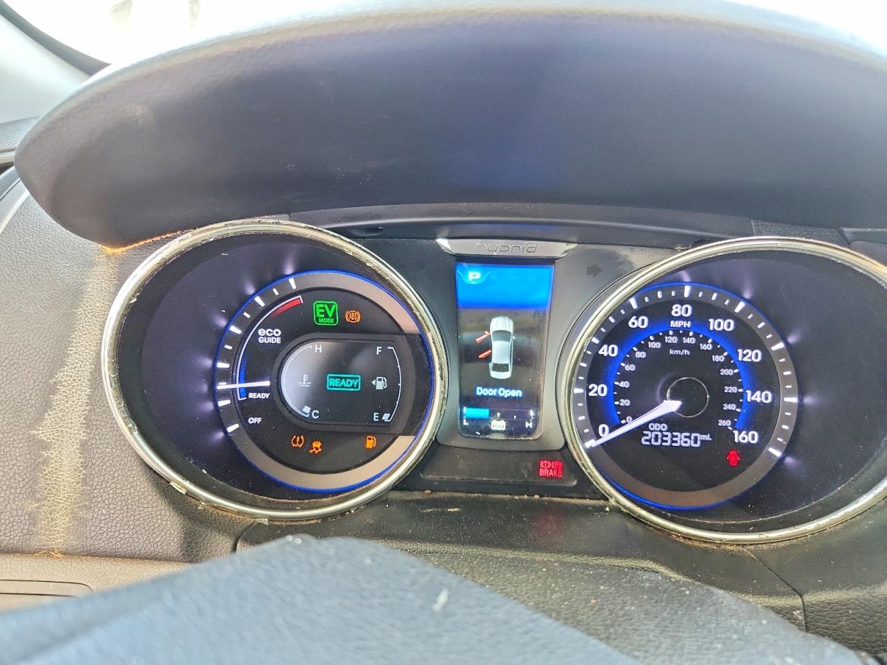 2011 Hyundai Sonata Hybrid Белый vin: KMHEC4A46BA008120