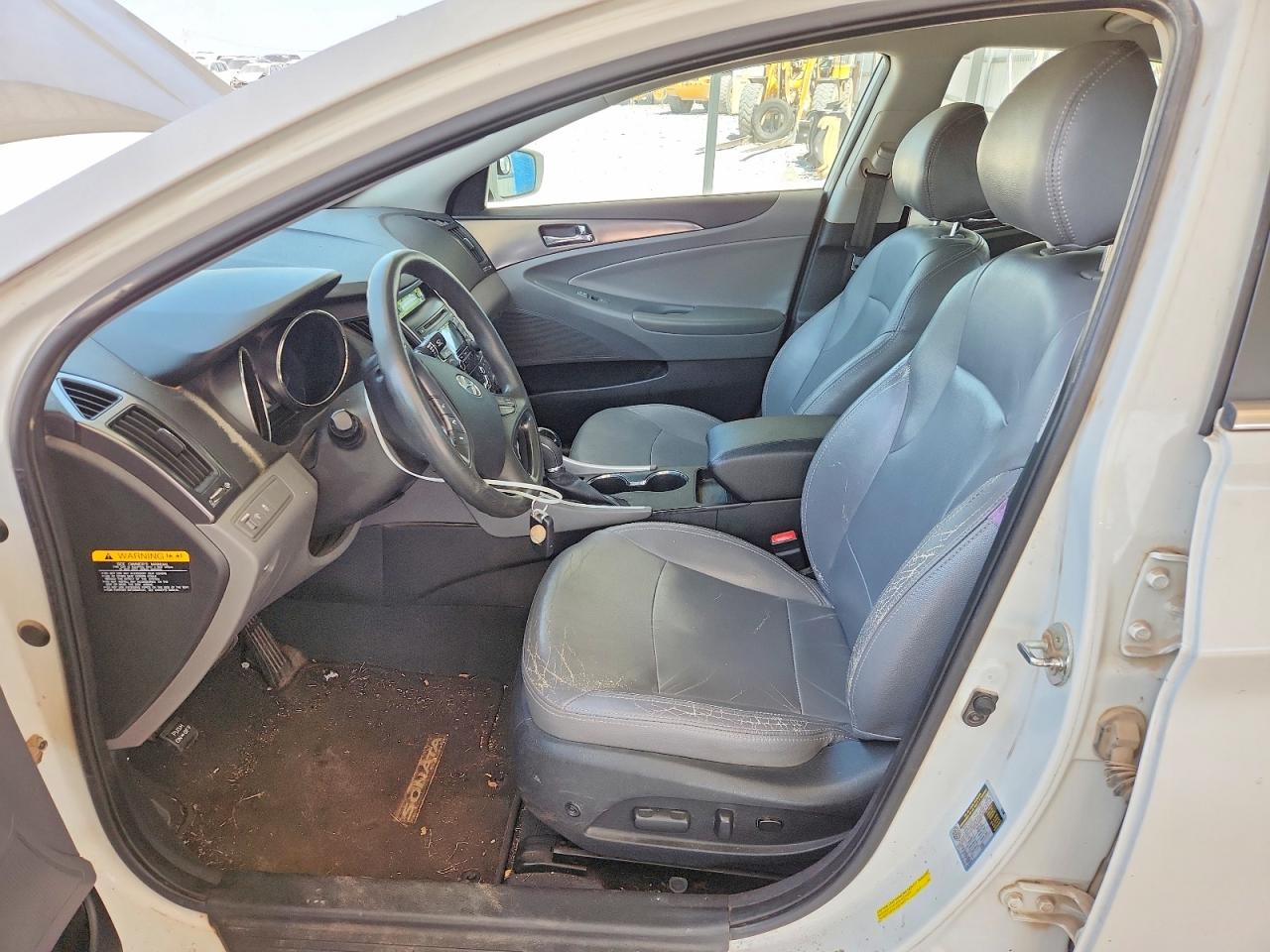 2011 Hyundai Sonata Hybrid Белый vin: KMHEC4A46BA008120