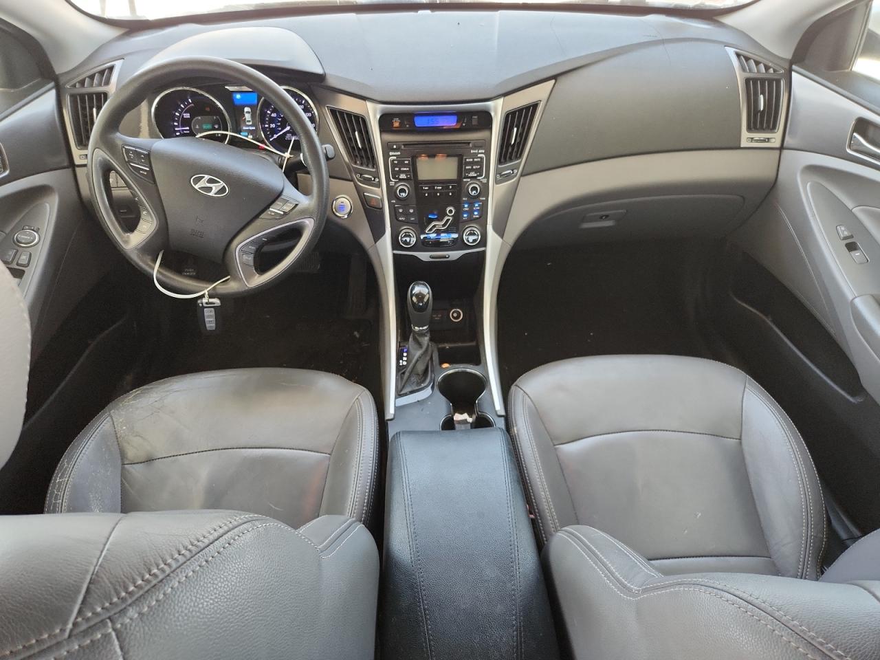 2011 Hyundai Sonata Hybrid Белый vin: KMHEC4A46BA008120