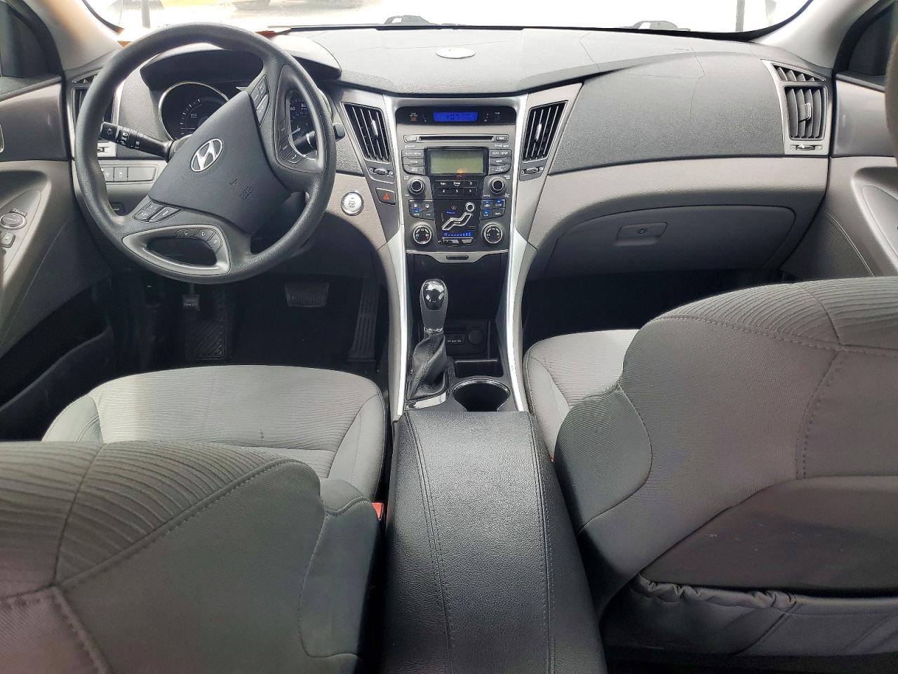 2012 Hyundai Sonata Hybrid Gray vin: KMHEC4A46CA024335