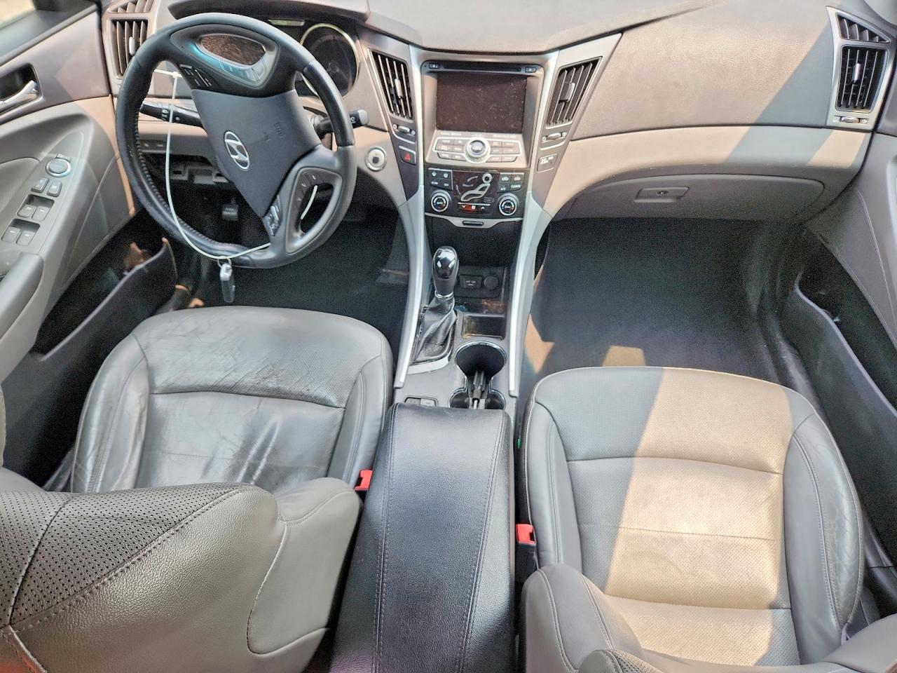 2012 Hyundai Sonata Hybrid Синий vin: KMHEC4A46CA026781