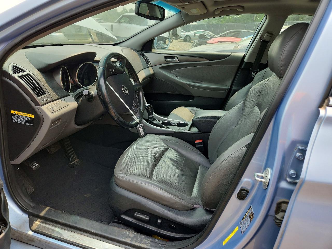 2012 Hyundai Sonata Hybrid Синий vin: KMHEC4A46CA026781