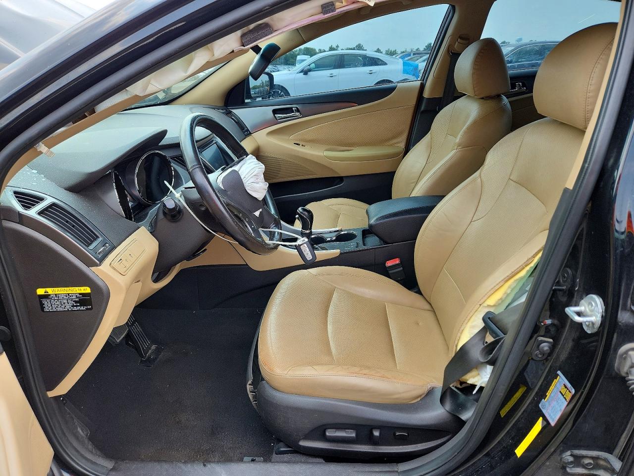 2013 Hyundai Sonata Hybrid Black vin: KMHEC4A46DA051357