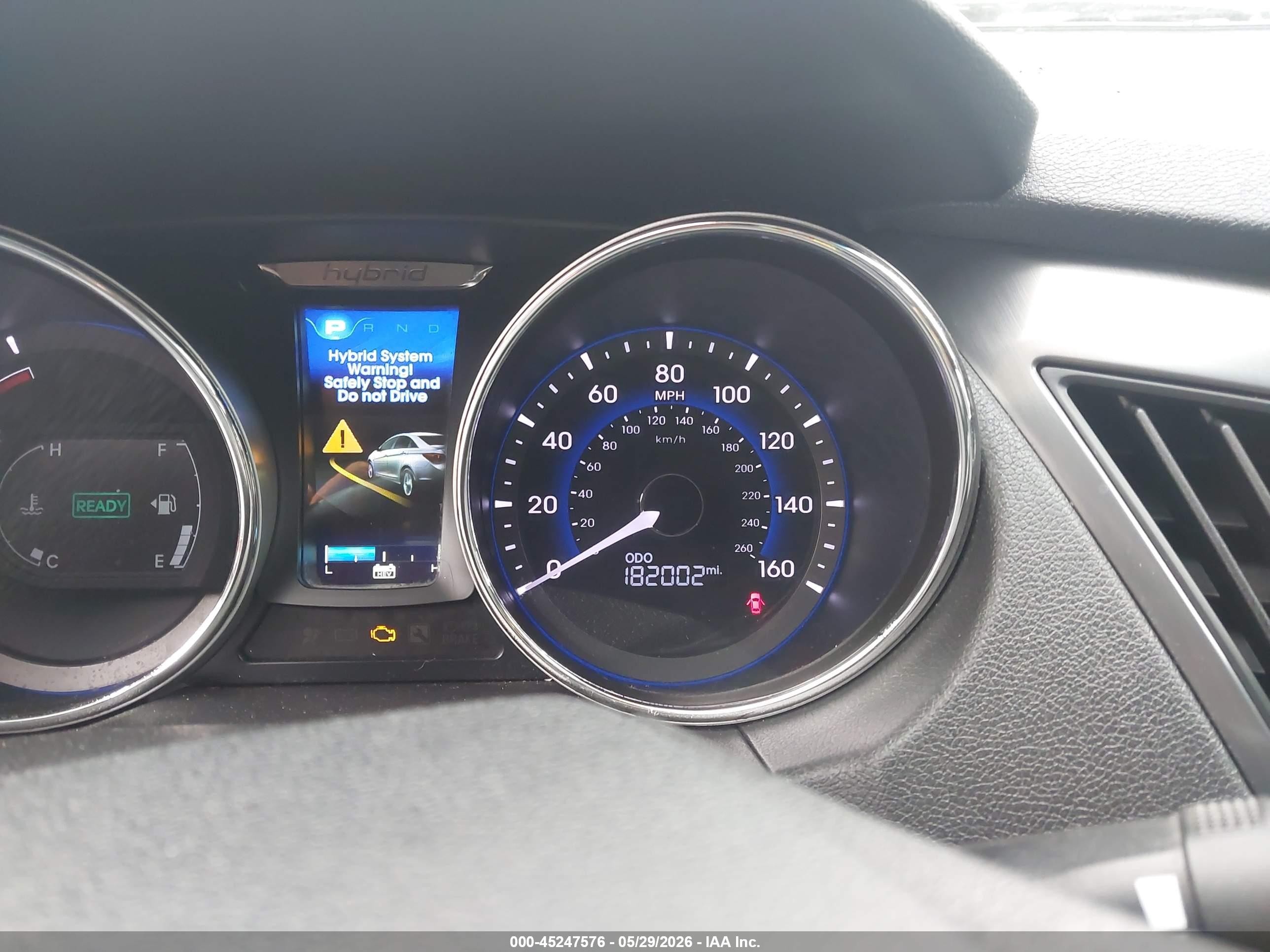 2013 Hyundai Sonata Hybrid   White vin: KMHEC4A46DA067560