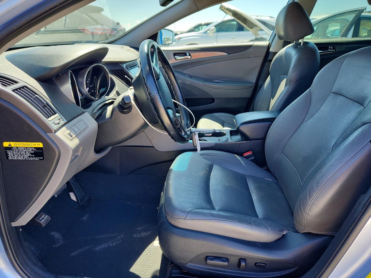 2013 Hyundai Sonata Hybrid Blue vin: KMHEC4A46DA101481