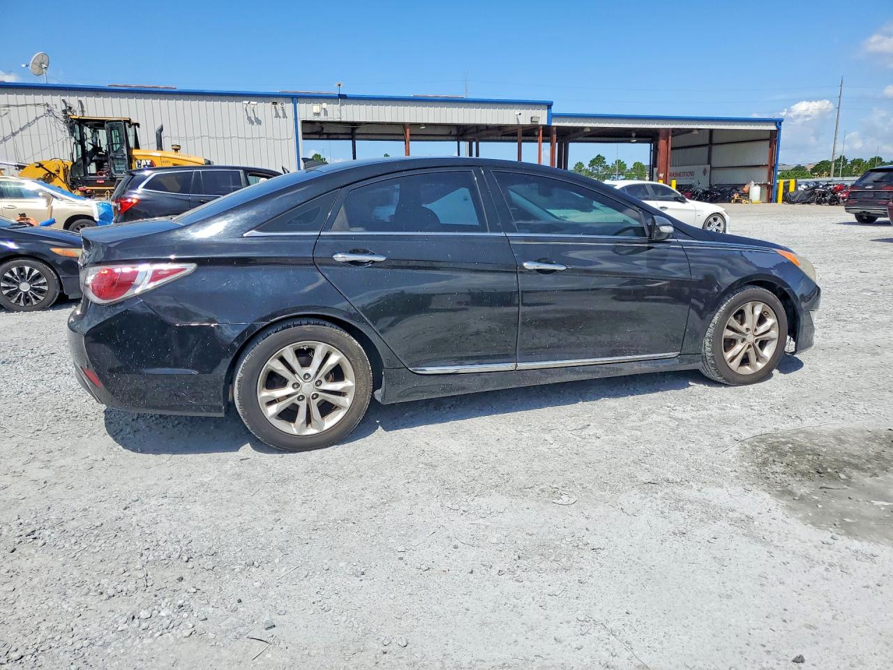 2014 Hyundai Sonata Hybrid Black vin: KMHEC4A46EA105919