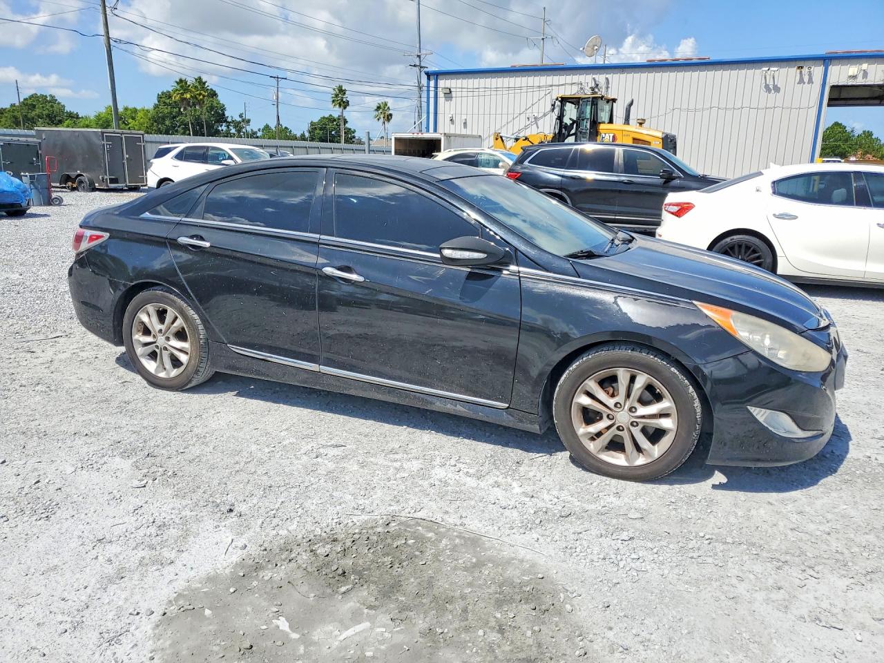 2014 Hyundai Sonata Hybrid Black vin: KMHEC4A46EA105919