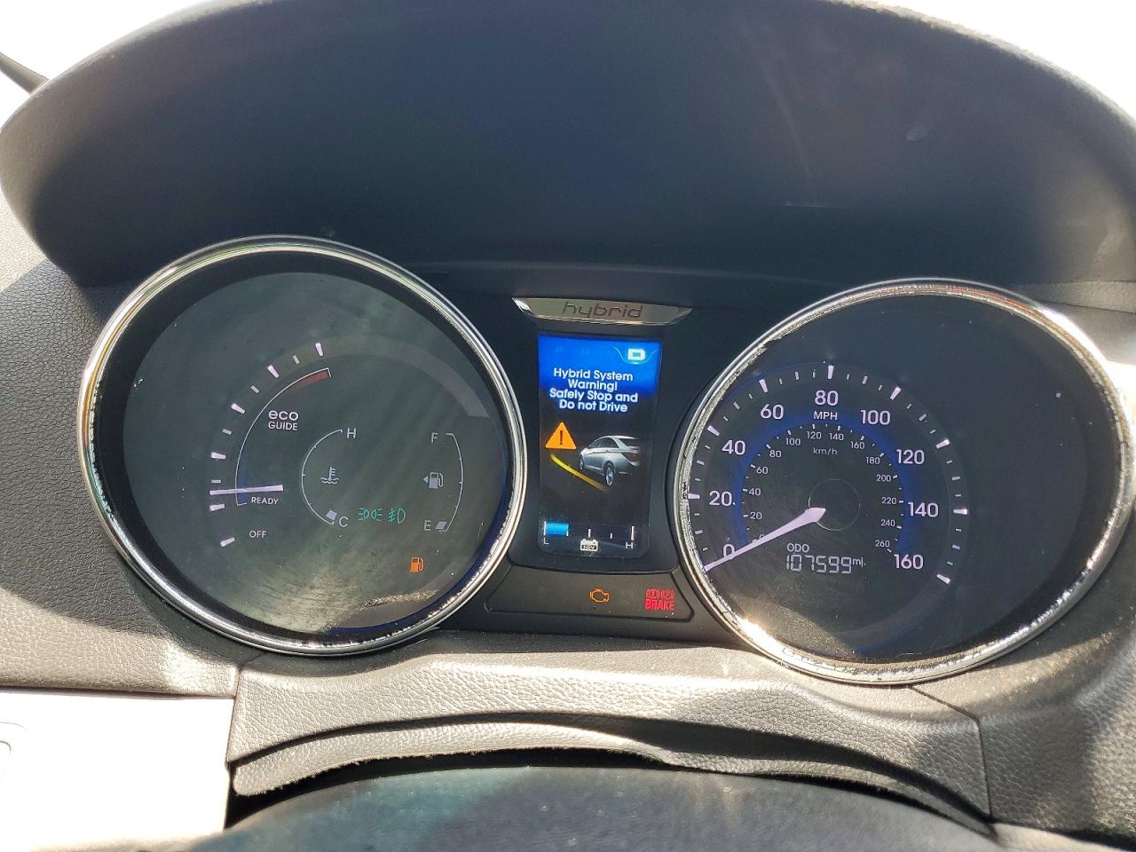 2014 Hyundai Sonata Hybrid Black vin: KMHEC4A46EA105919
