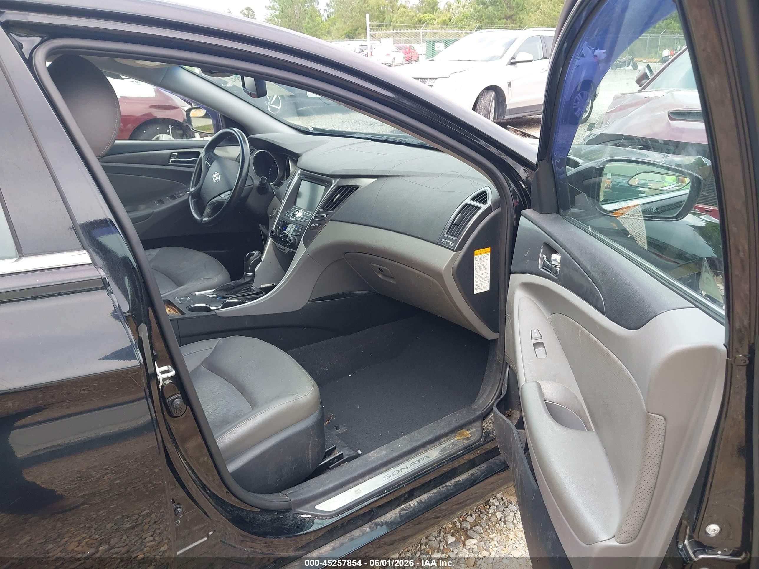 2014 Hyundai Sonata Hybrid Limited Black vin: KMHEC4A46EA108870