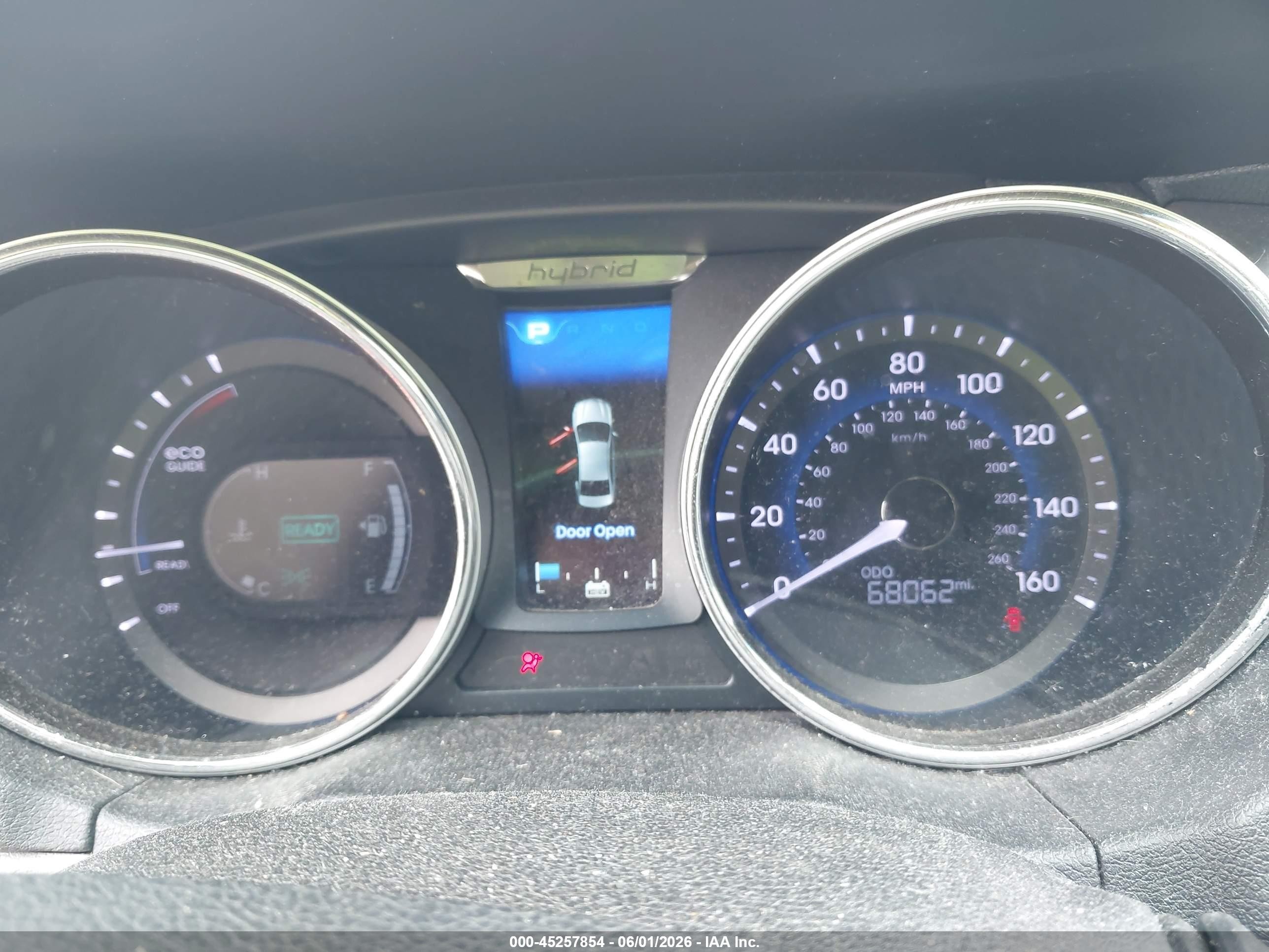 2014 Hyundai Sonata Hybrid Limited Black vin: KMHEC4A46EA108870