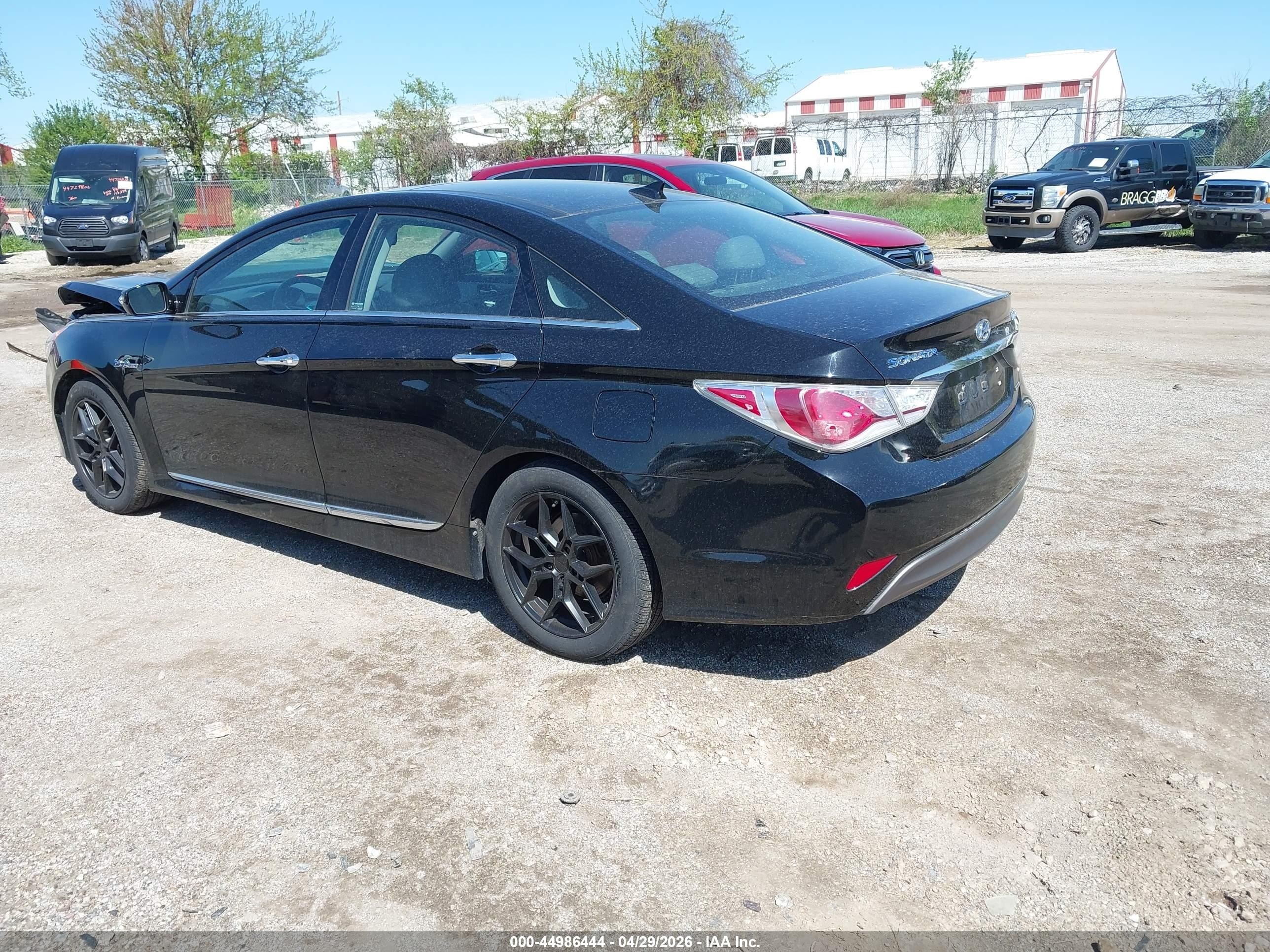 2014 Hyundai Sonata Hybrid Limited Black vin: KMHEC4A46EA111302