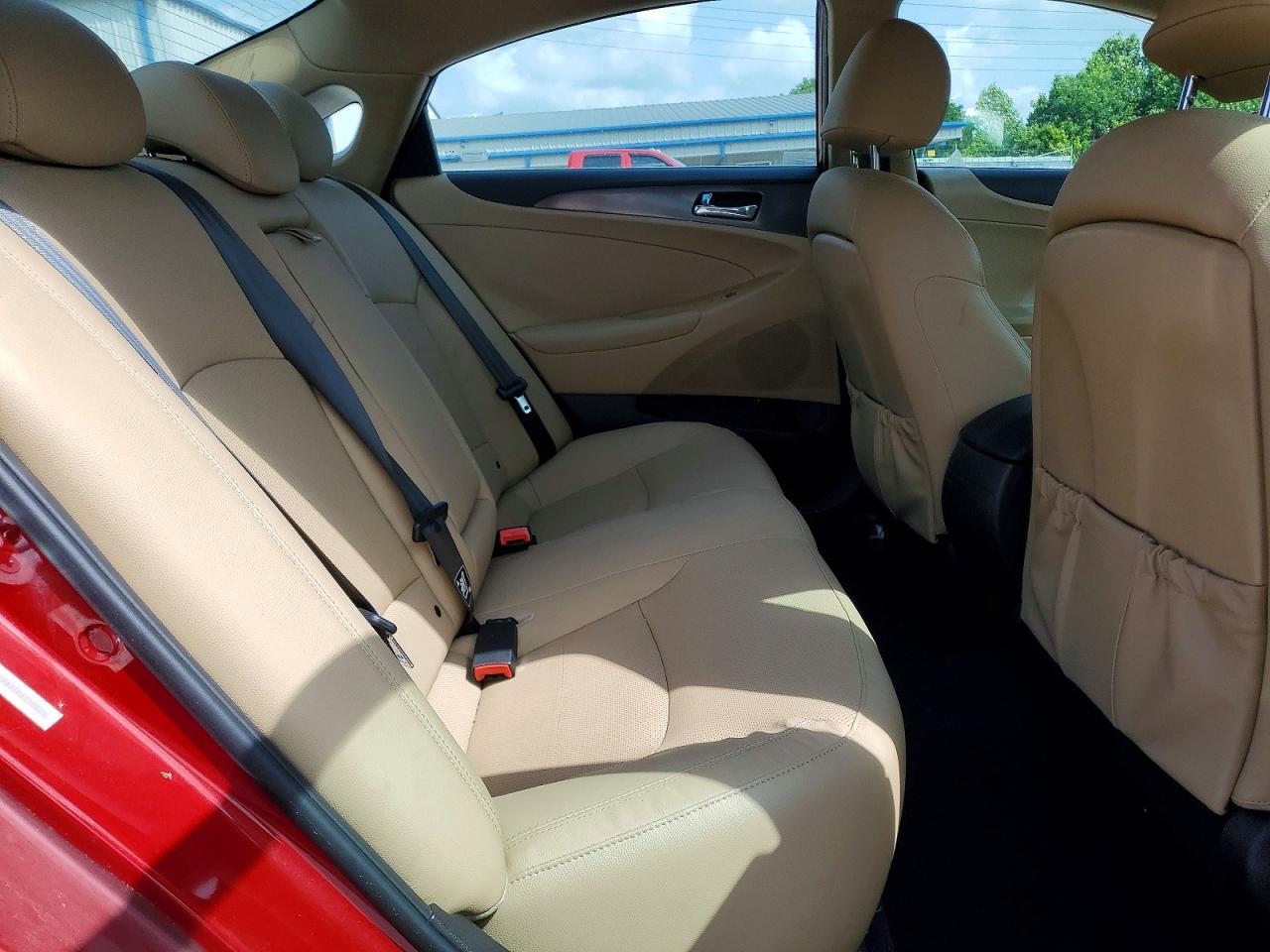 2015 Hyundai Sonata Hybrid Limited Красный vin: KMHEC4A46FA120521