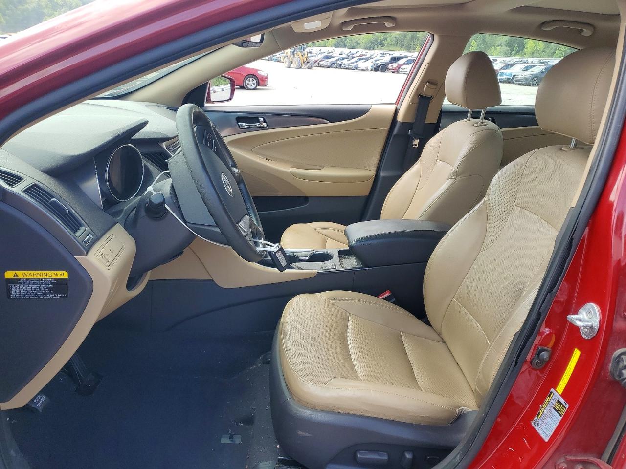 2015 Hyundai Sonata Hybrid Limited Красный vin: KMHEC4A46FA120521