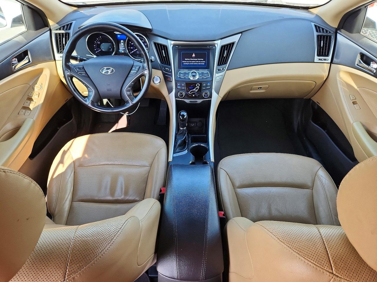 2015 Hyundai Sonata Hybrid Limited White vin: KMHEC4A46FA123788
