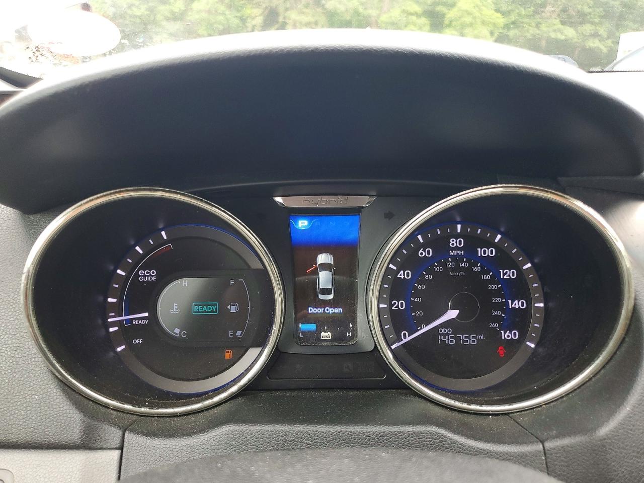 2011 Hyundai Sonata Hybrid Silver vin: KMHEC4A47BA005985