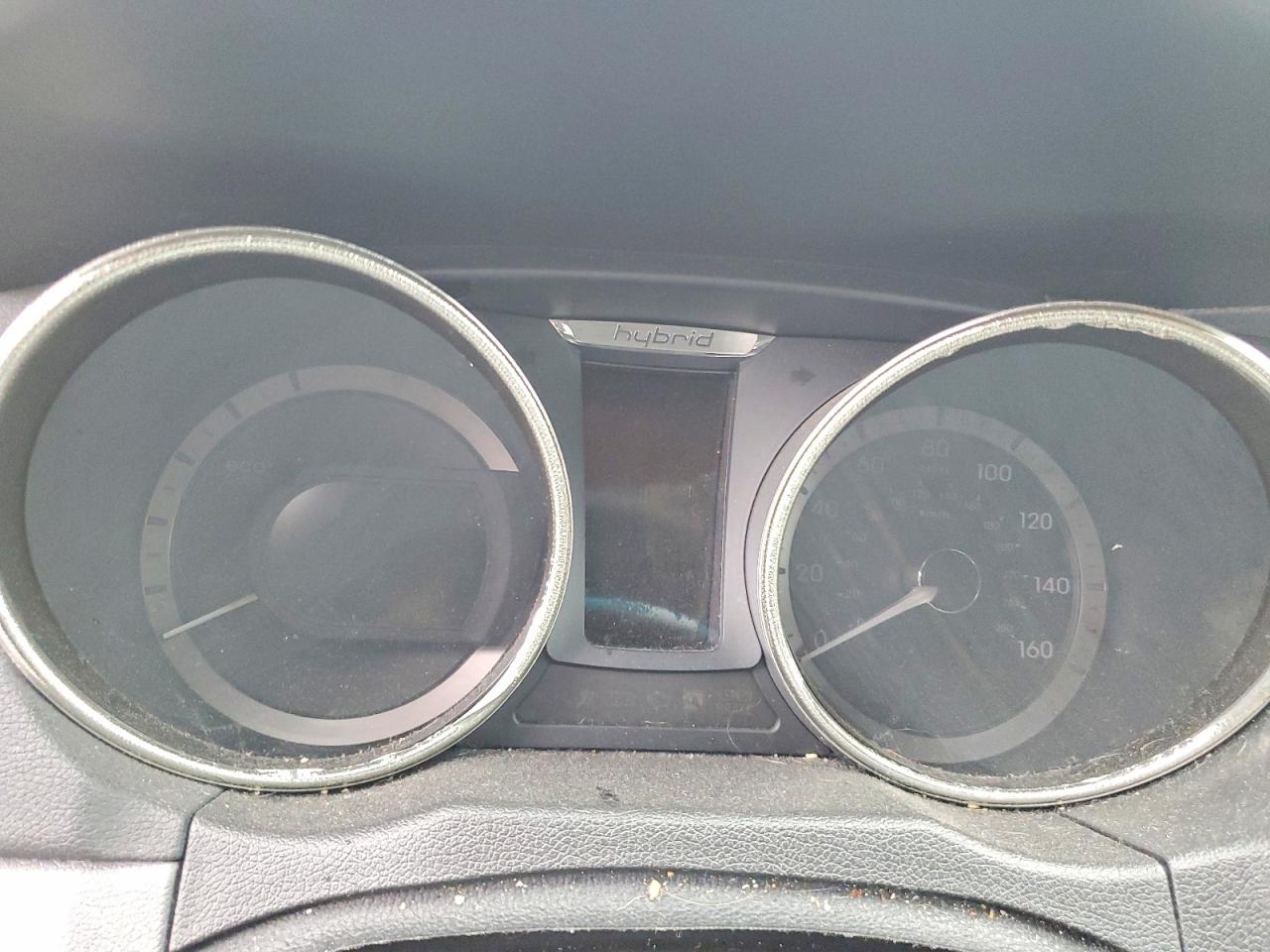 2011 Hyundai Sonata Hybrid Silver vin: KMHEC4A47BA015528