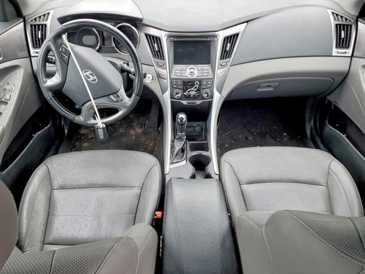2011 Hyundai Sonata Hybrid Silver vin: KMHEC4A47BA015528
