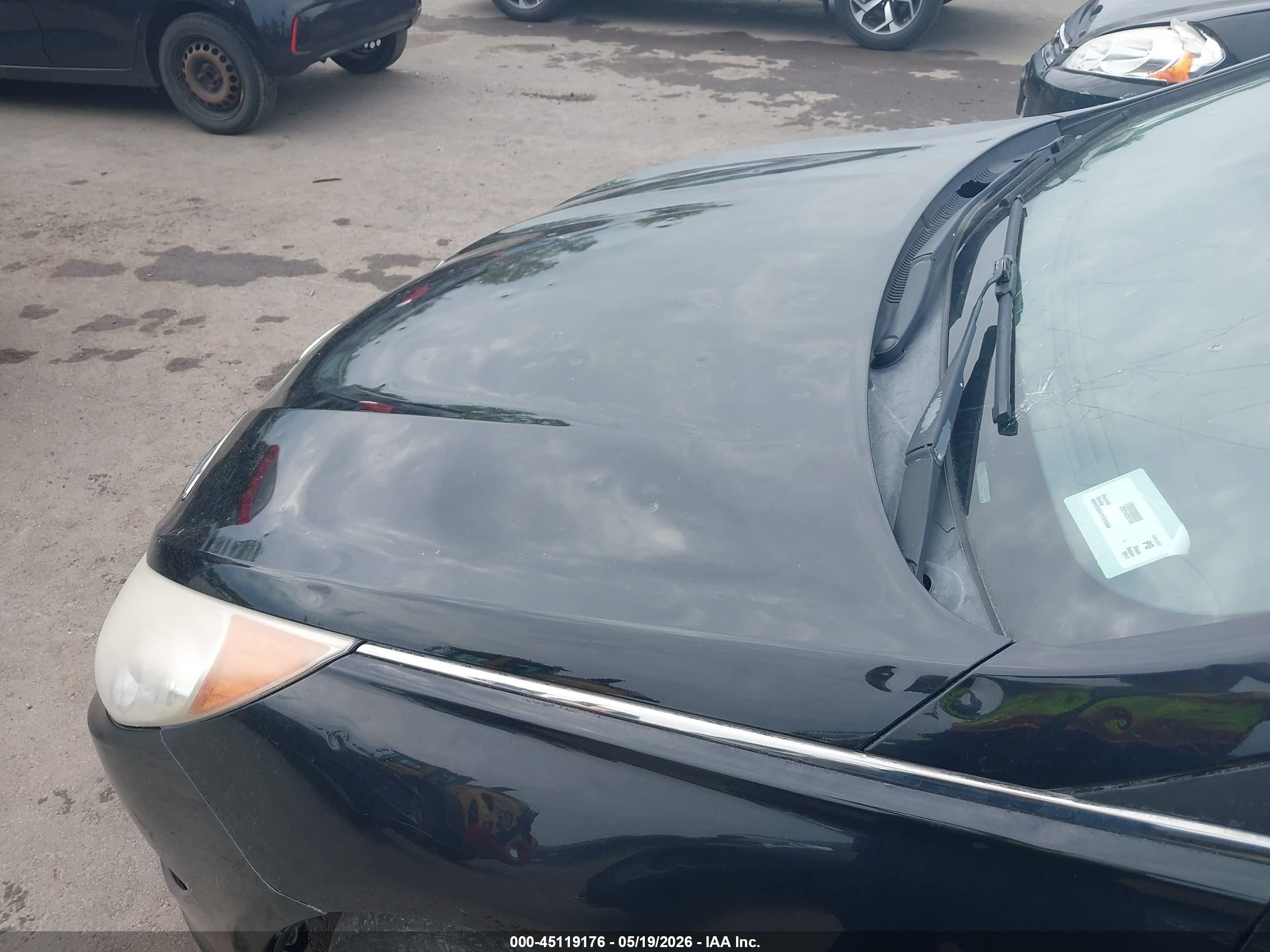 2011 Hyundai Sonata Hybrid   Black vin: KMHEC4A47BA018364