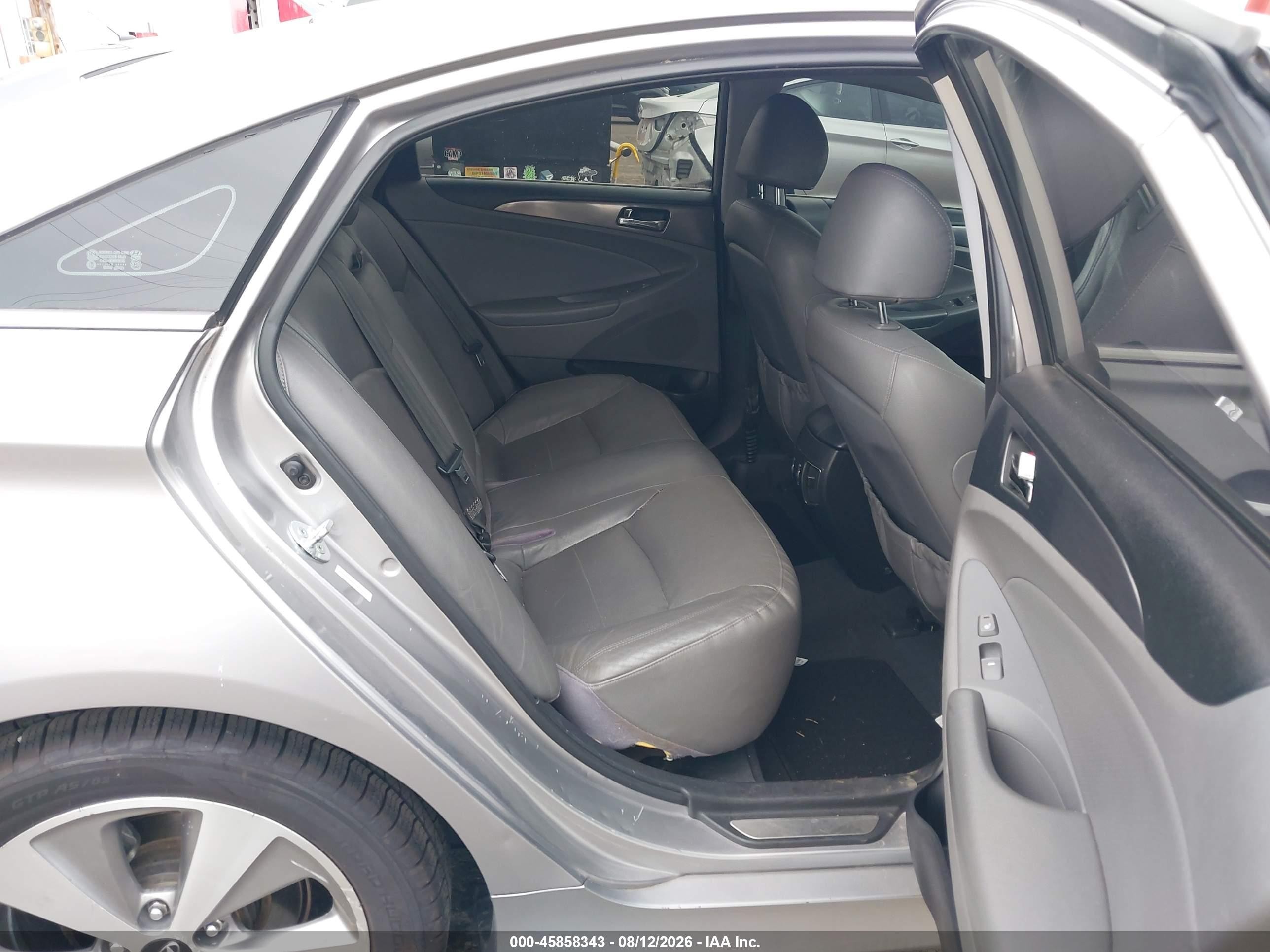 2012 Hyundai Sonata Hybrid   Gray vin: KMHEC4A47CA025462