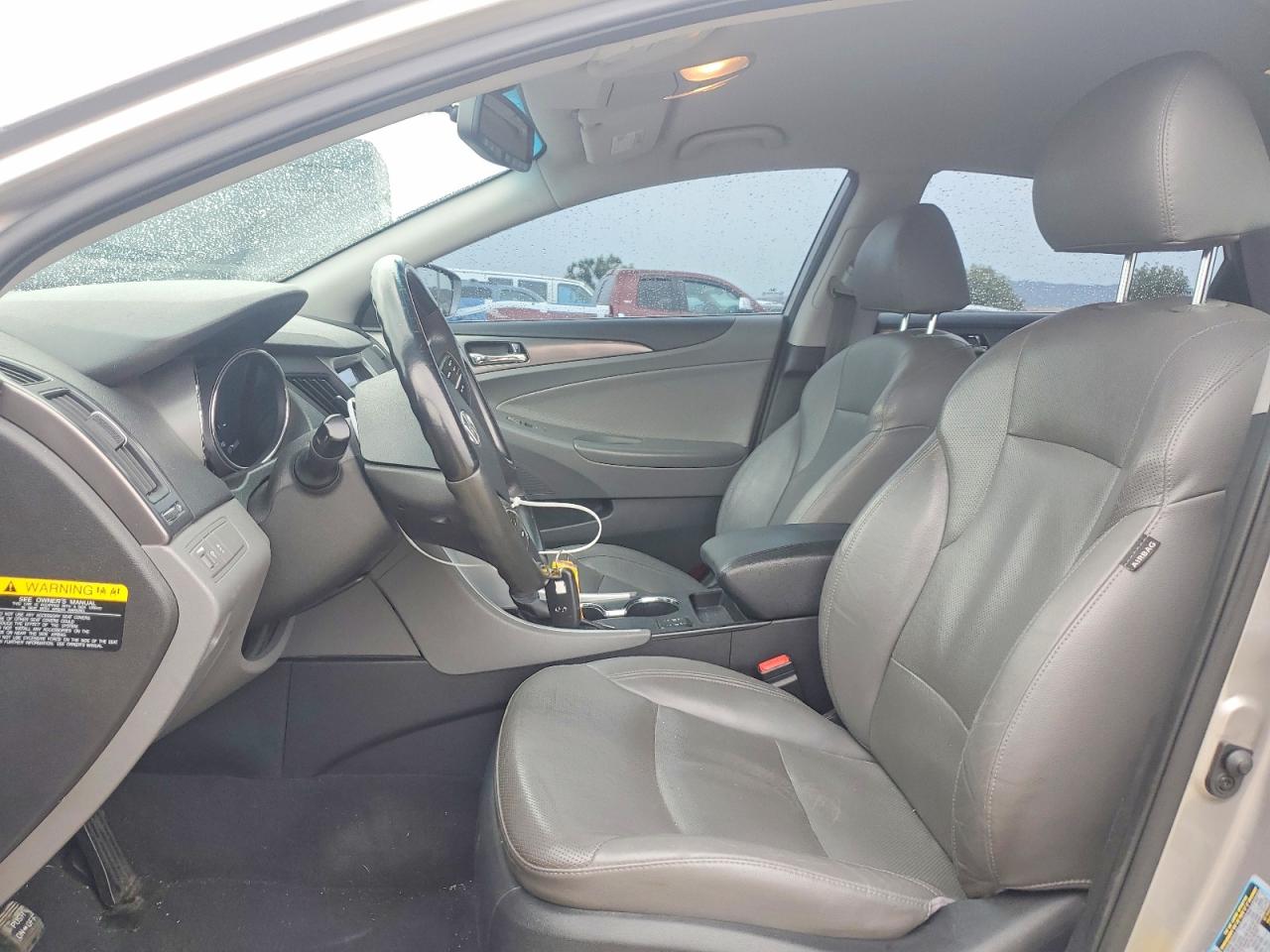 2012 Hyundai Sonata Hybrid Gray vin: KMHEC4A47CA054329