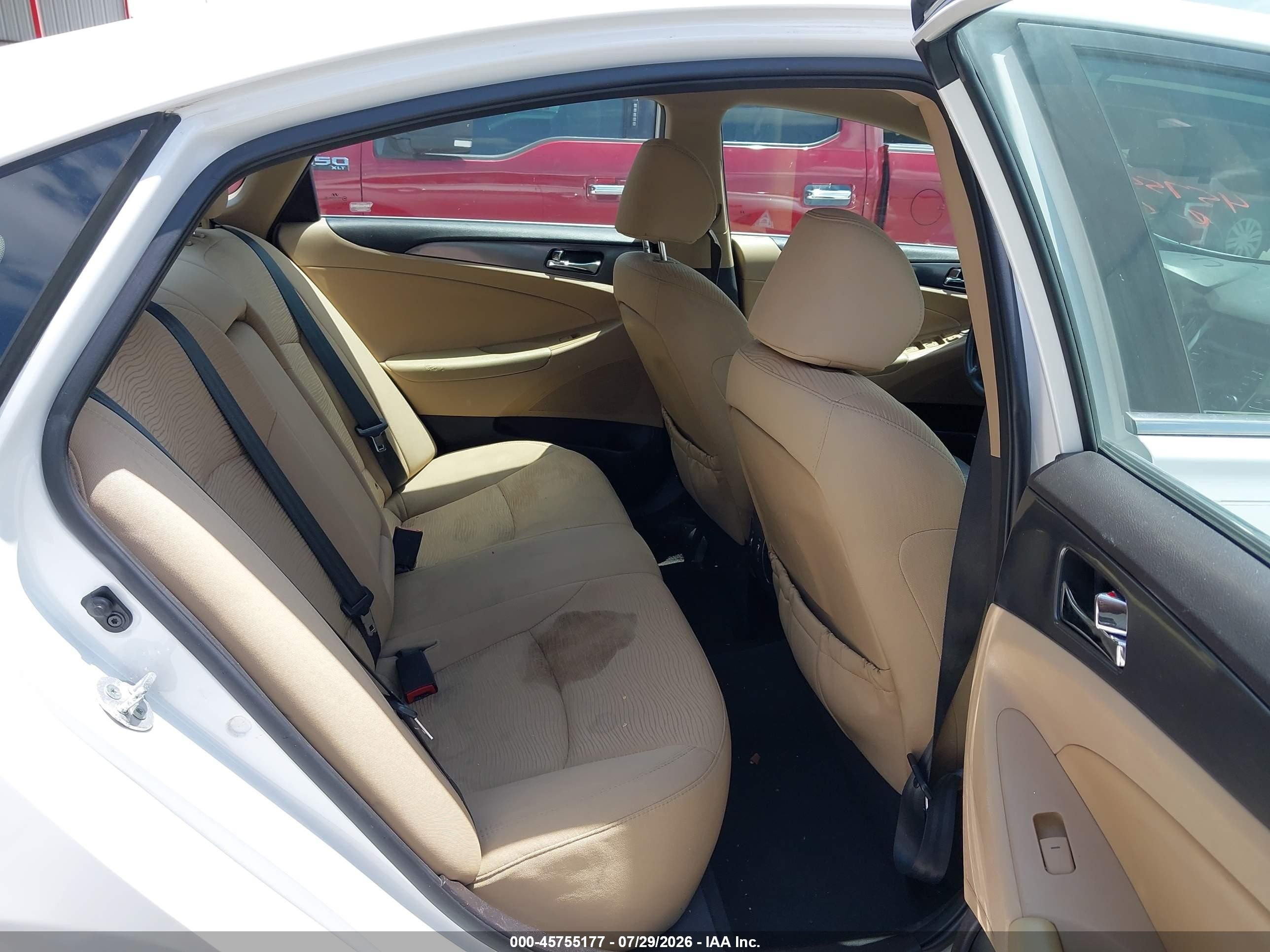 2013 Hyundai Sonata Hybrid   White vin: KMHEC4A47DA050525