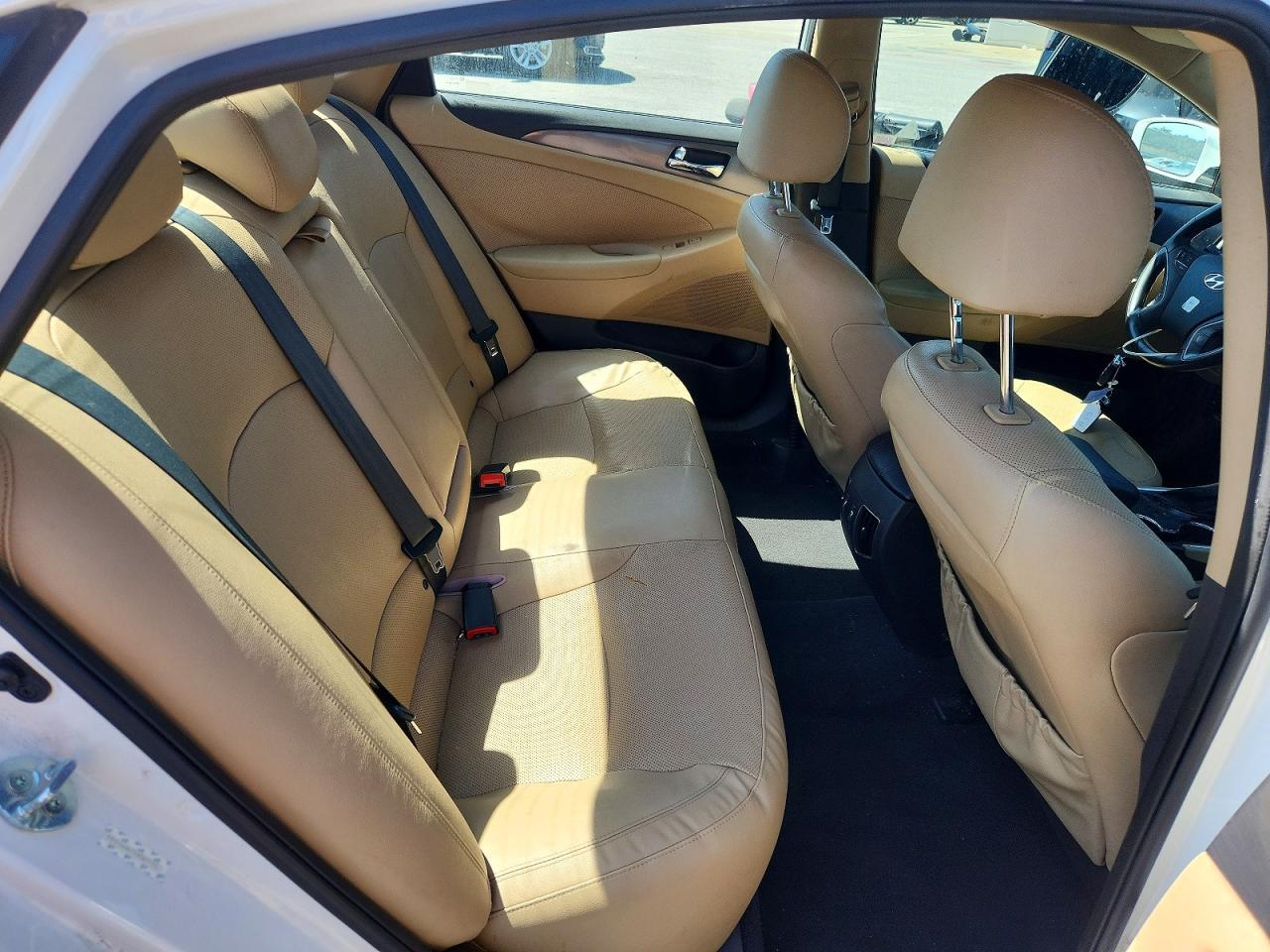 2013 Hyundai Sonata Hybrid White vin: KMHEC4A47DA067115