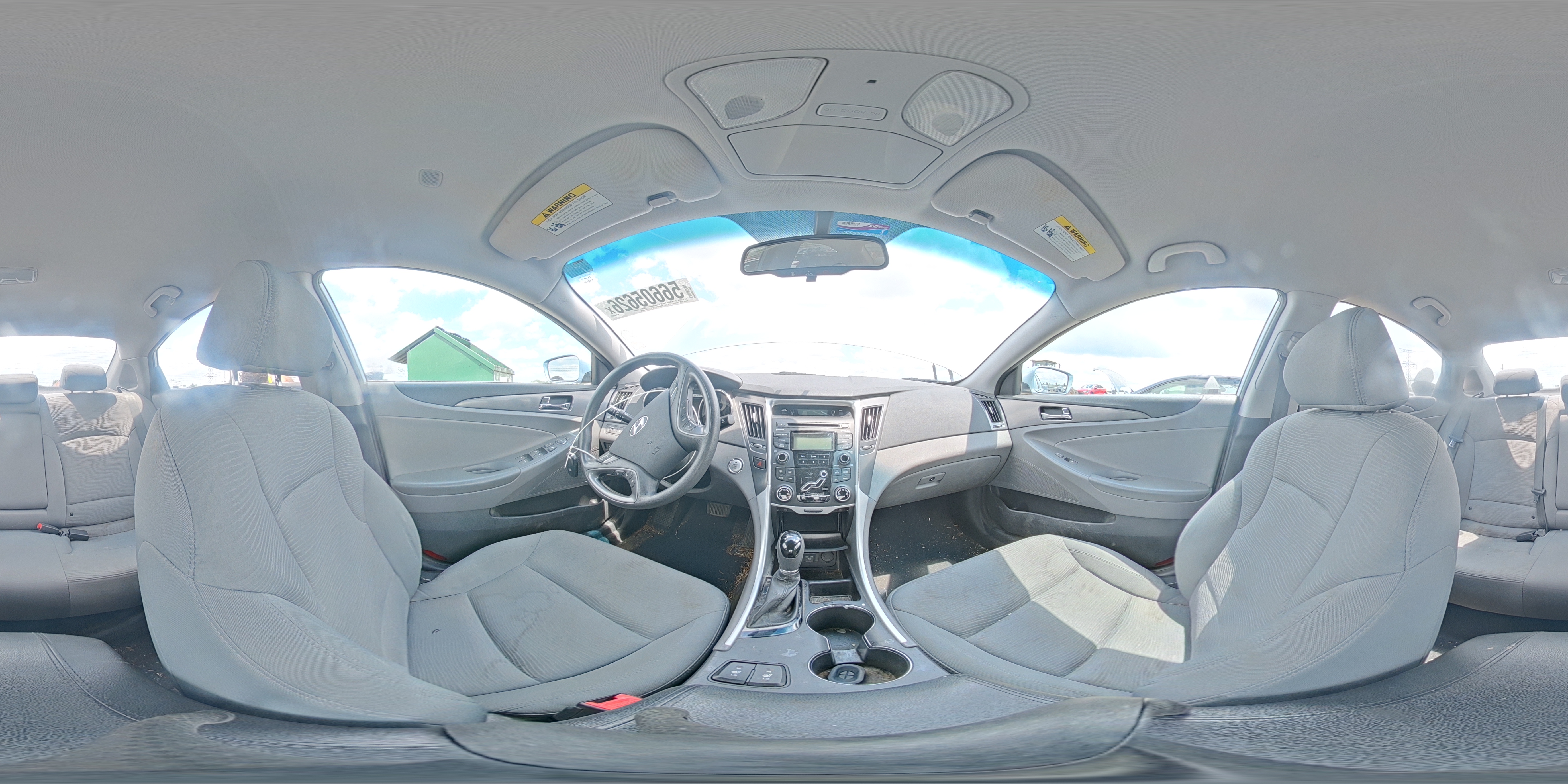 2013 Hyundai Sonata Hybrid Blue vin: KMHEC4A47DA069656