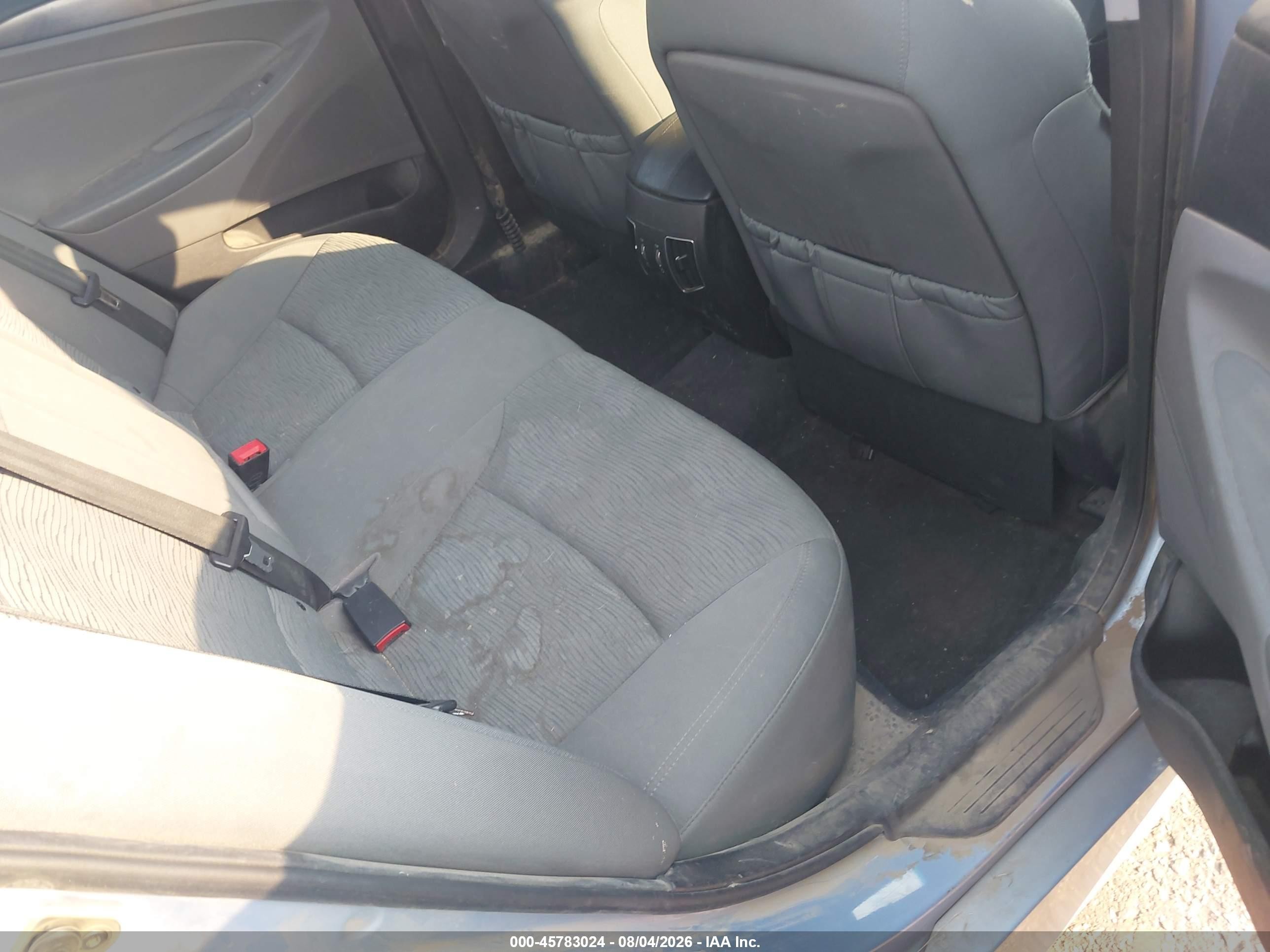 2013 Hyundai Sonata Hybrid   Blue vin: KMHEC4A47DA075487